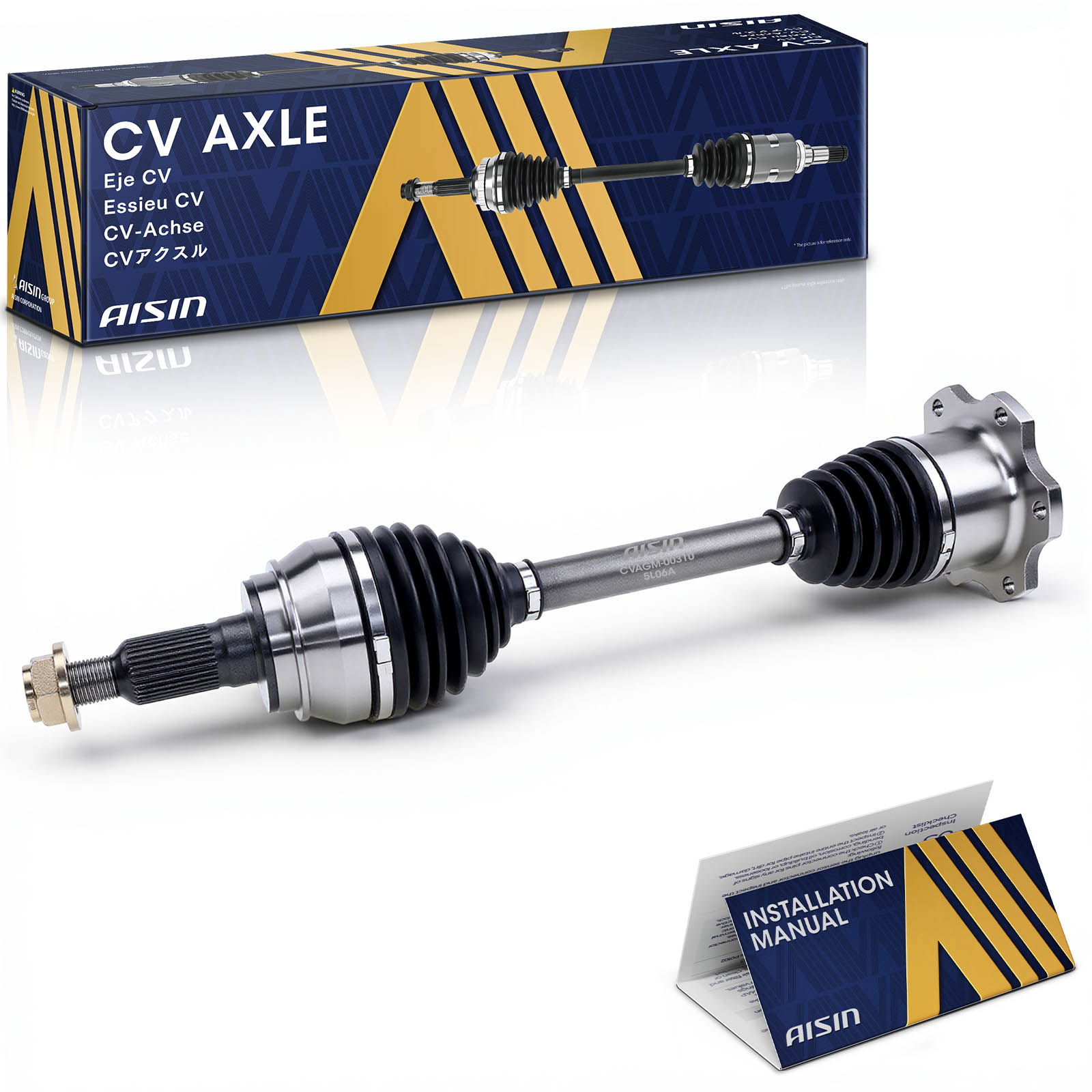 AM Axle Assembly SKU ASCCVAGM00310 OEM 20909191-22791460