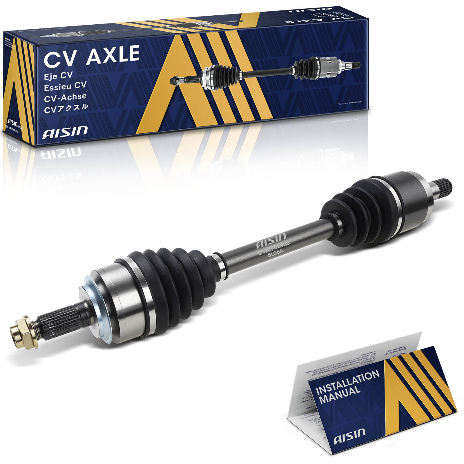 AM Axle Assembly SKU ASCCVAH00930 OEM 44306TR0J90-44306SZTG00-44306S