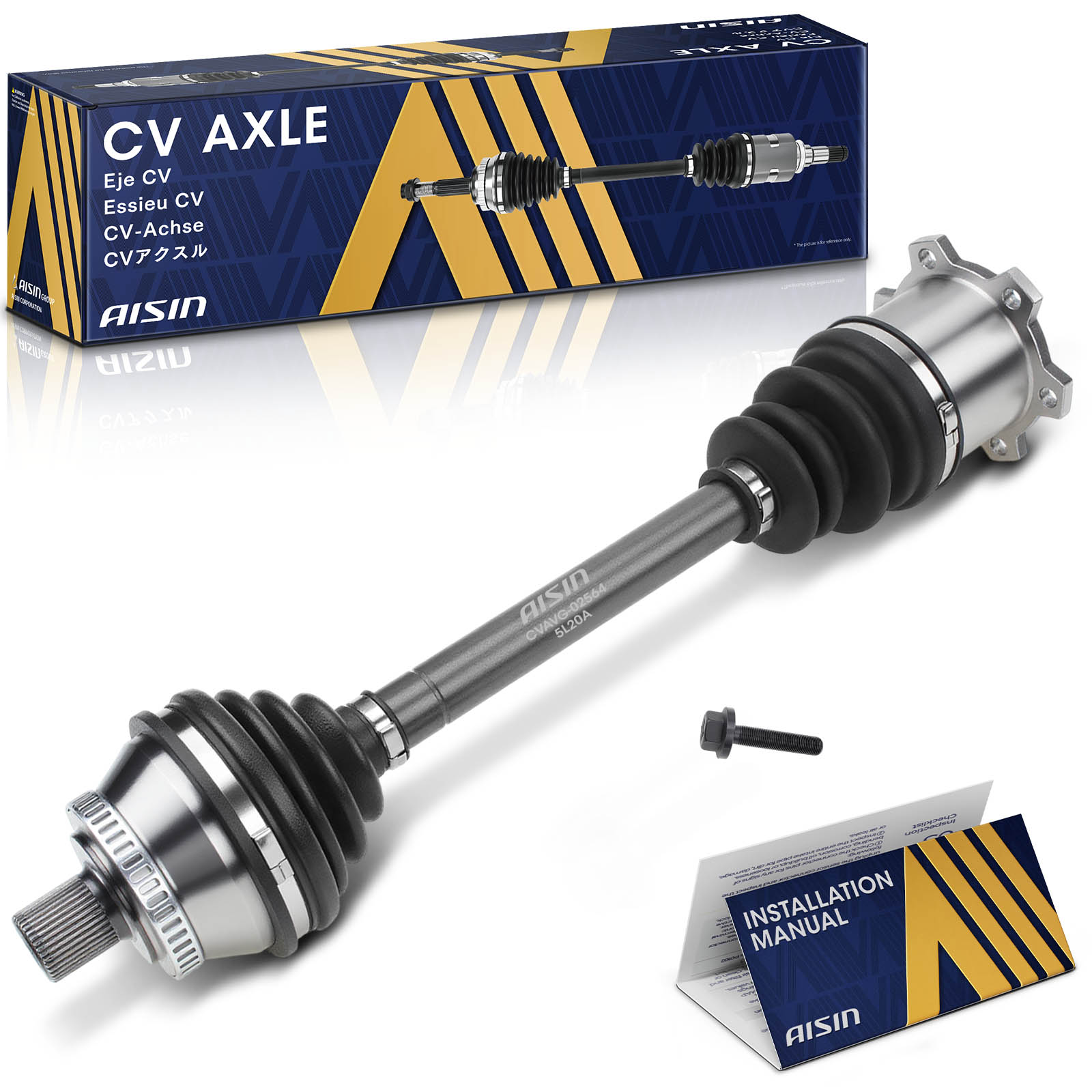 AM Axle Assembly SKU ASCCVAVG02564 OEM 4Z7407272E
