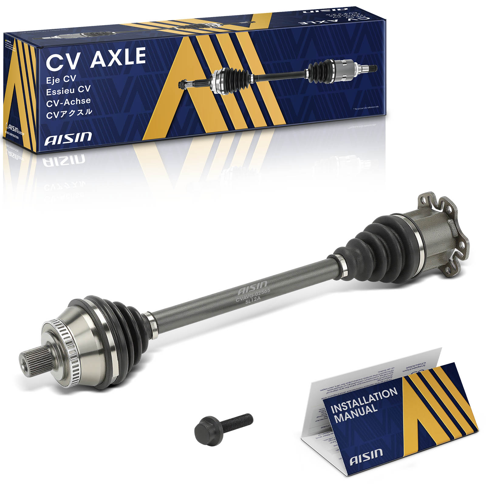 AM Axle Assembly SKU ASCCVAVG02565 OEM 4Z7407271D 4Z7407451X