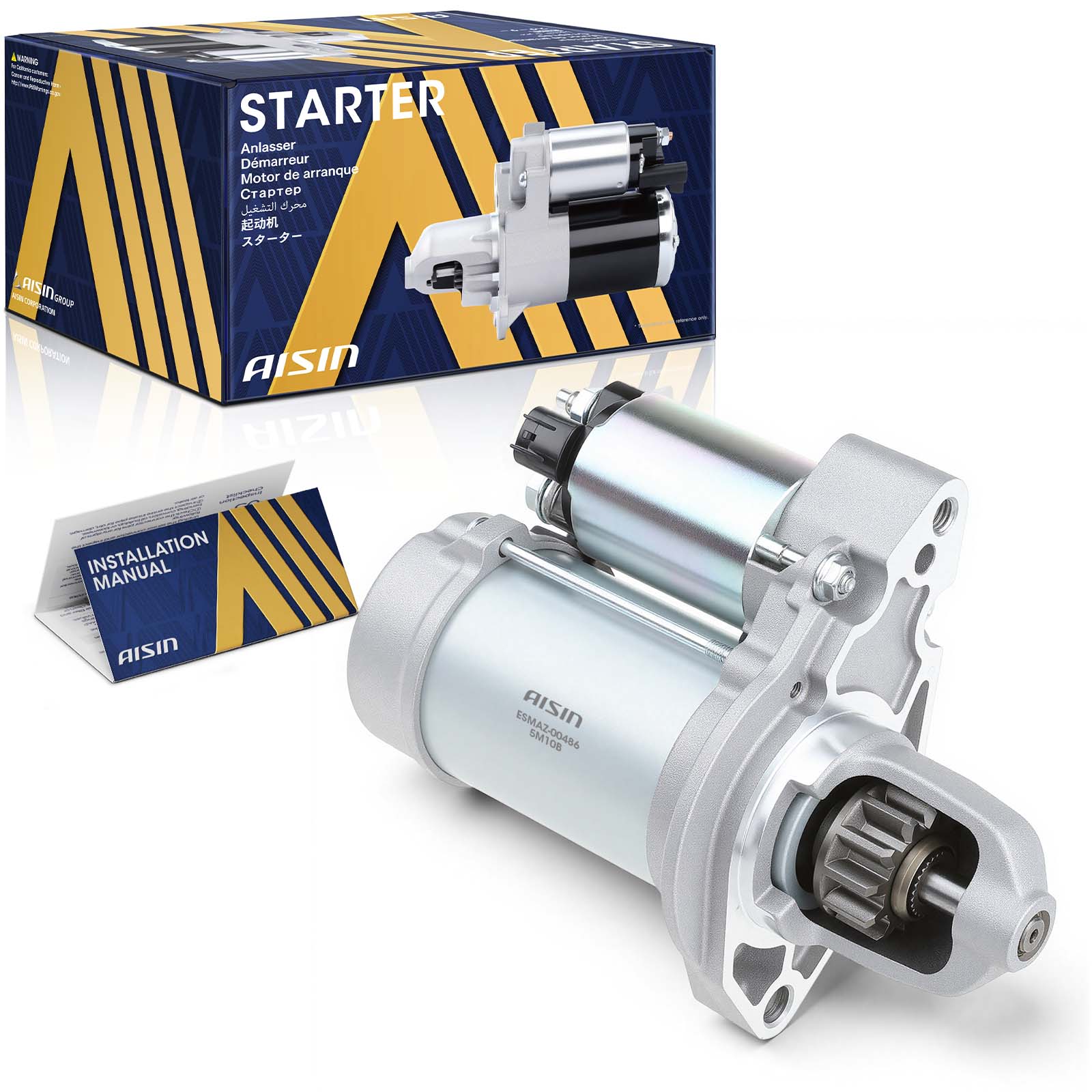 AM Starter SKU ASCESMAZ00486 OEM C2D19968 DX2311001BC DX2311001