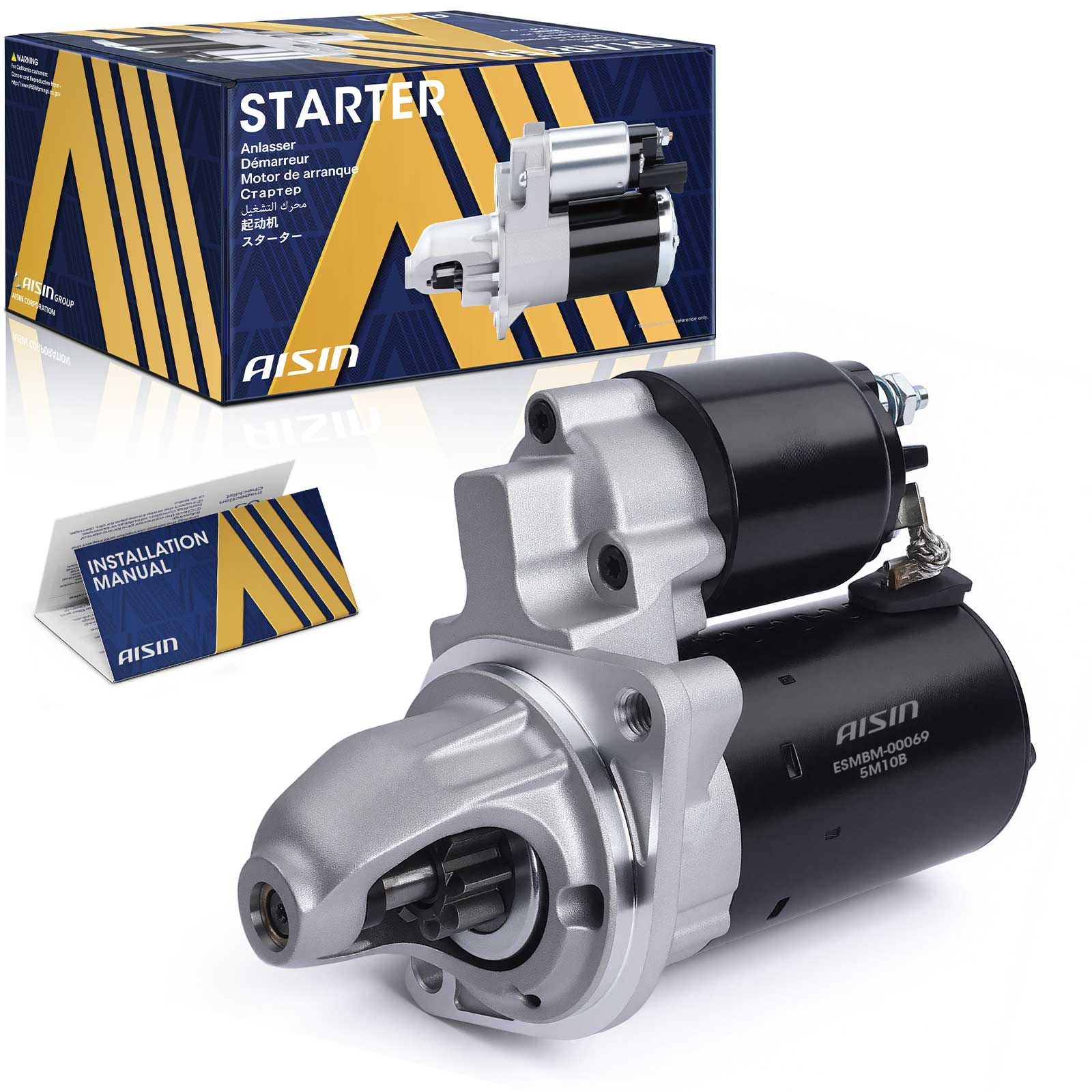 AM Starter SKU ASCESMBM00069 OEM 12417521116-12417521123-124175