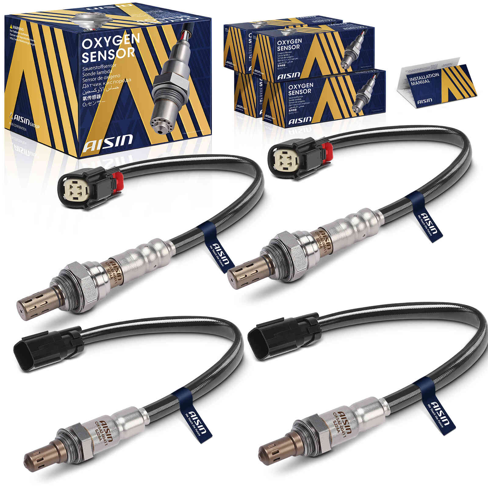 AM Oxygen Sensor SKU ASCOXSAZ00411 OEM BE5Z9G444D BH6Z9G444A CA411886