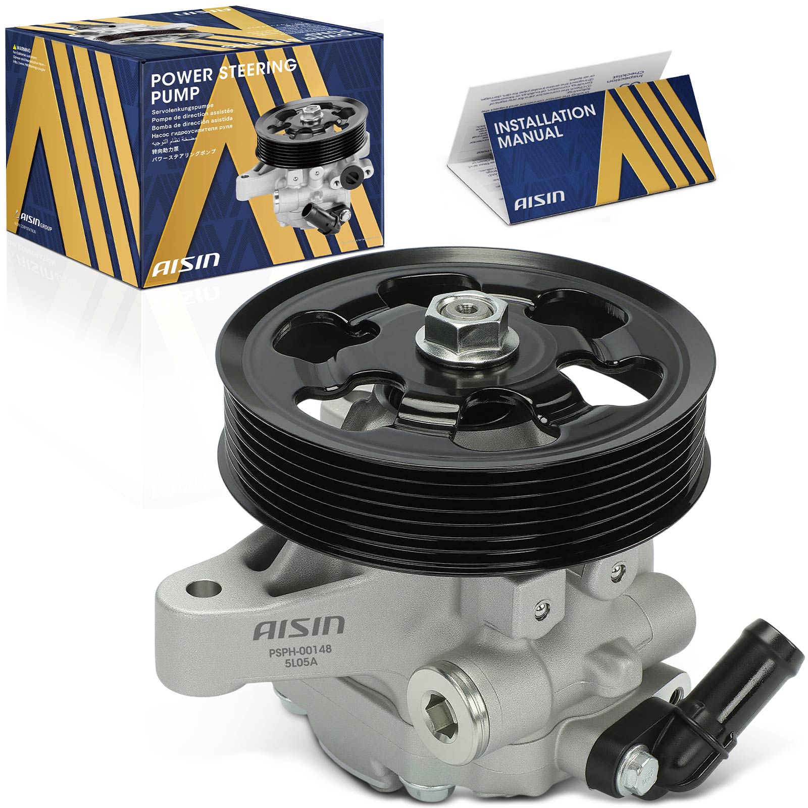 AM Power Steering Pump SKU ASCPSPH00148 OEM 56110PZDA02-56110PNB306-56110P