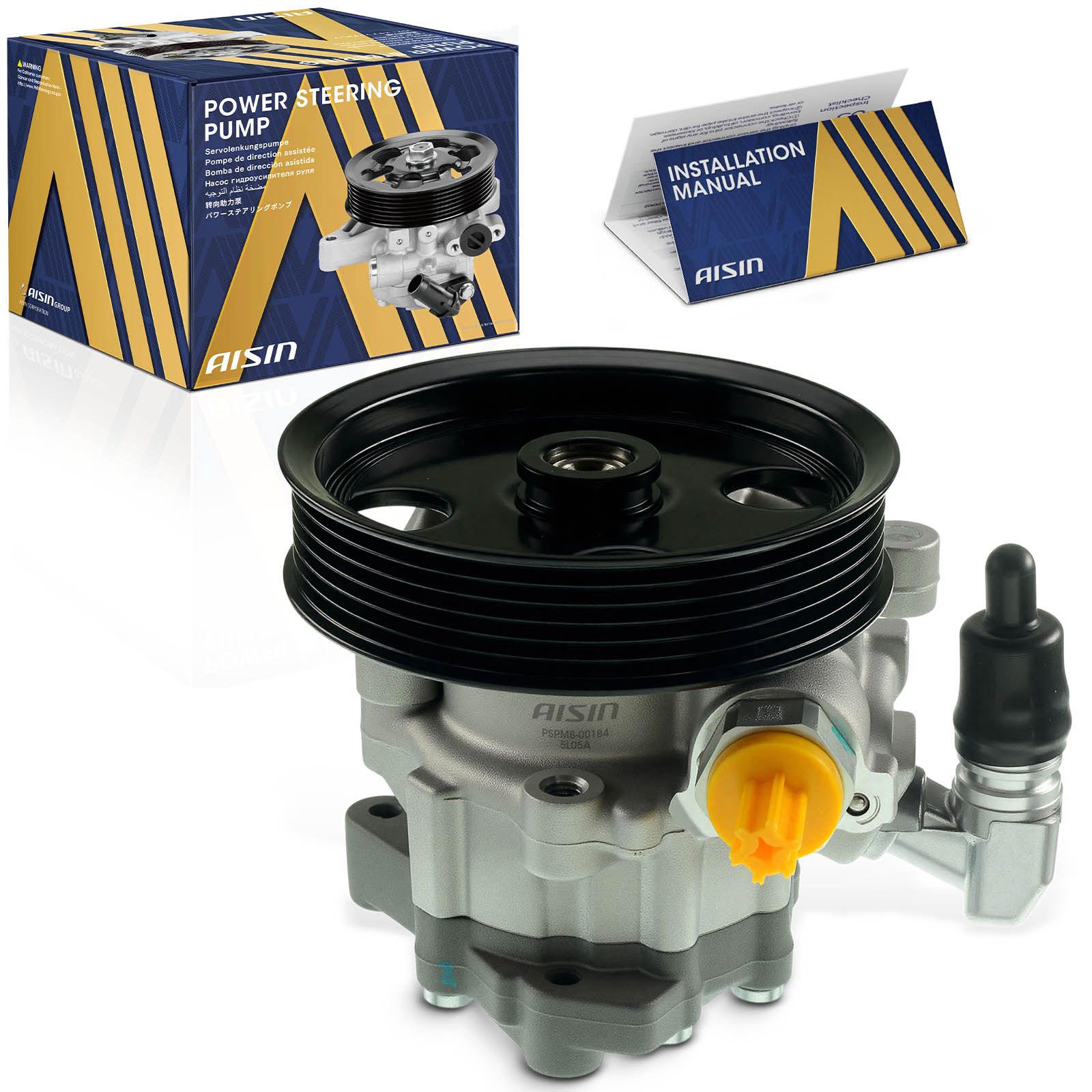 AM Power Steering Pump SKU ASCPSPMB00184 OEM 0054664201-0054666501
