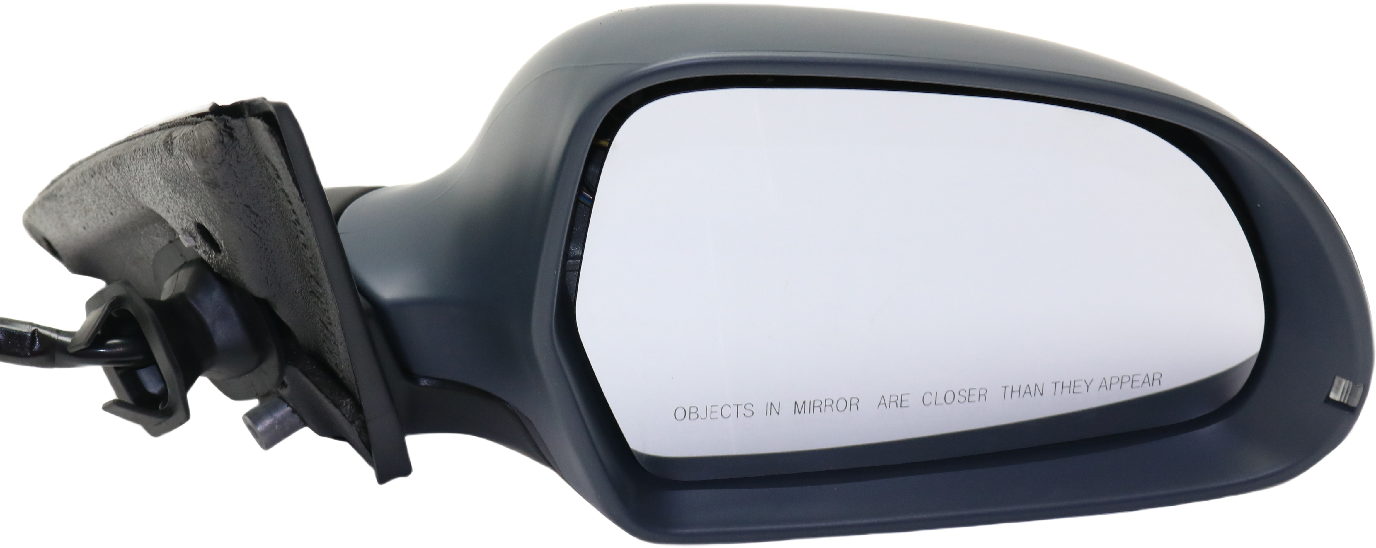 AM A4-09-09 MIRROR RH Power Manual Folding Heated Paintable w Memory and Signal Light w o Auto Dimming Sedan Wagon SKU AU03ER S Partslink AU1321138 OEM 8K1857410J01C PFM