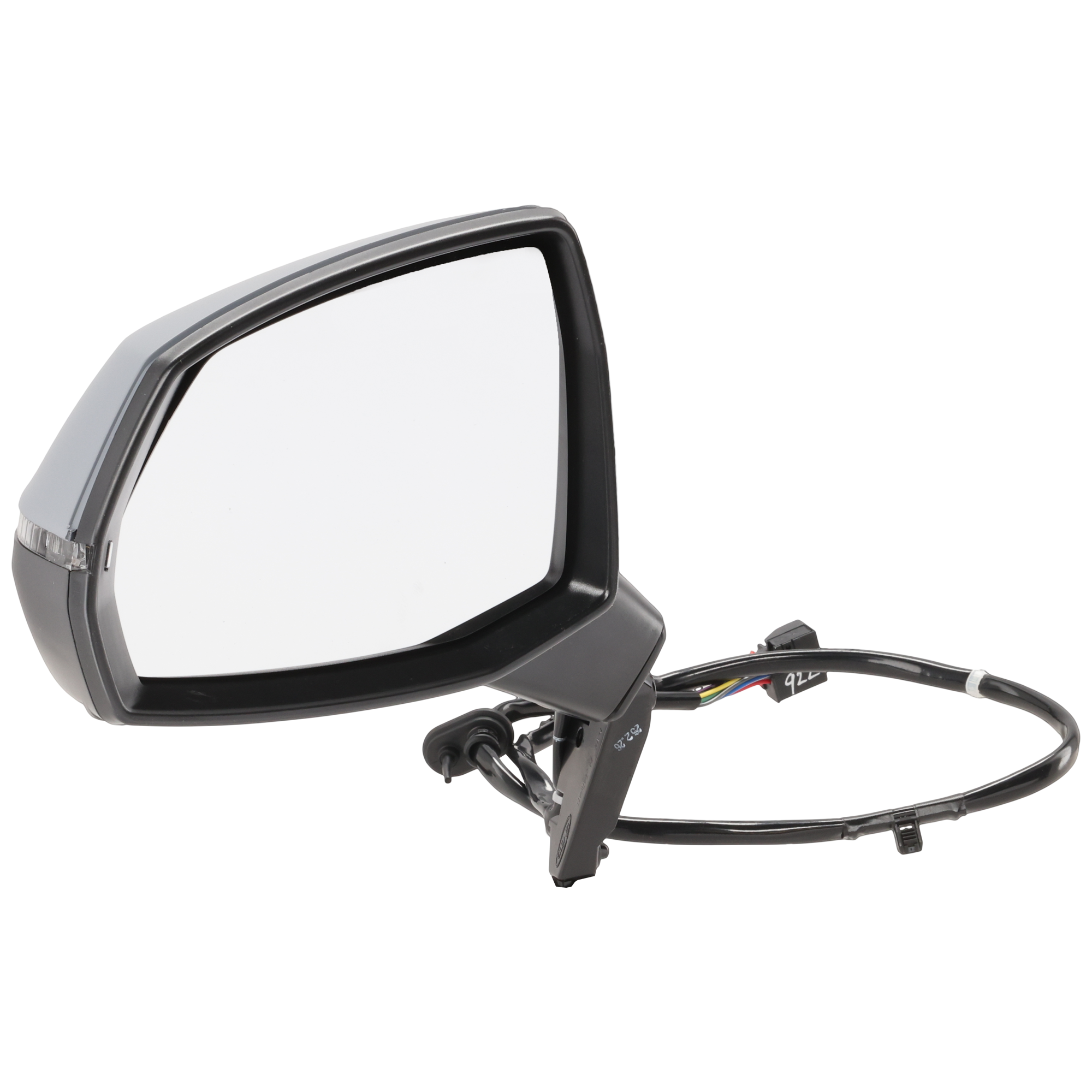 AM Q5 SQ5-18-24 MIRROR LH Power Heated Manual Folding Paintable w Blind Spot Detection No Memory Auto Dimming and Side View Camera SKU AU1010EL Partslink AU1320152 OEM 80B857409C9B9 PFM