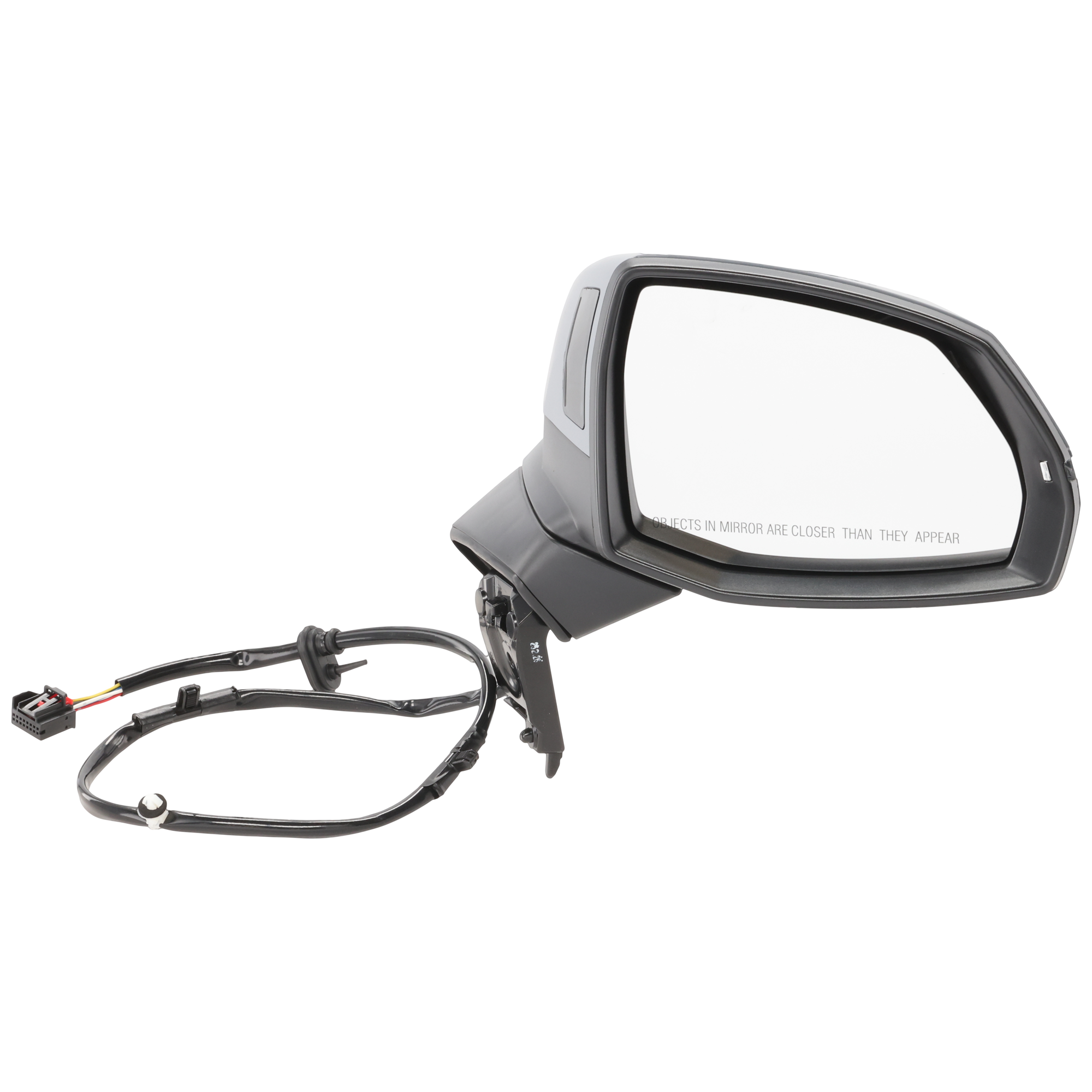 AM Q5 SQ5-18-24 MIRROR RH Power Heated Manual Folding Paintable w Blind Spot Detection No Memory Auto Dimming and Side View Camera SKU AU1010ER Partslink AU1321152 OEM 80B857410B9B9 PFM