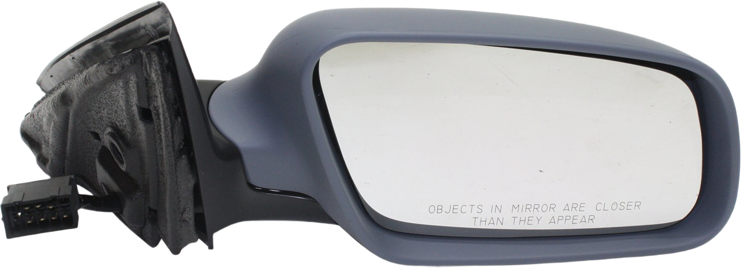 AM A6-00-04 MIRROR RH Power Manual Folding Heated Paintable No Auto dimming and Memory SKU AU22R Partslink AU1321110 OEM 4B1858532BF3FZ PFM