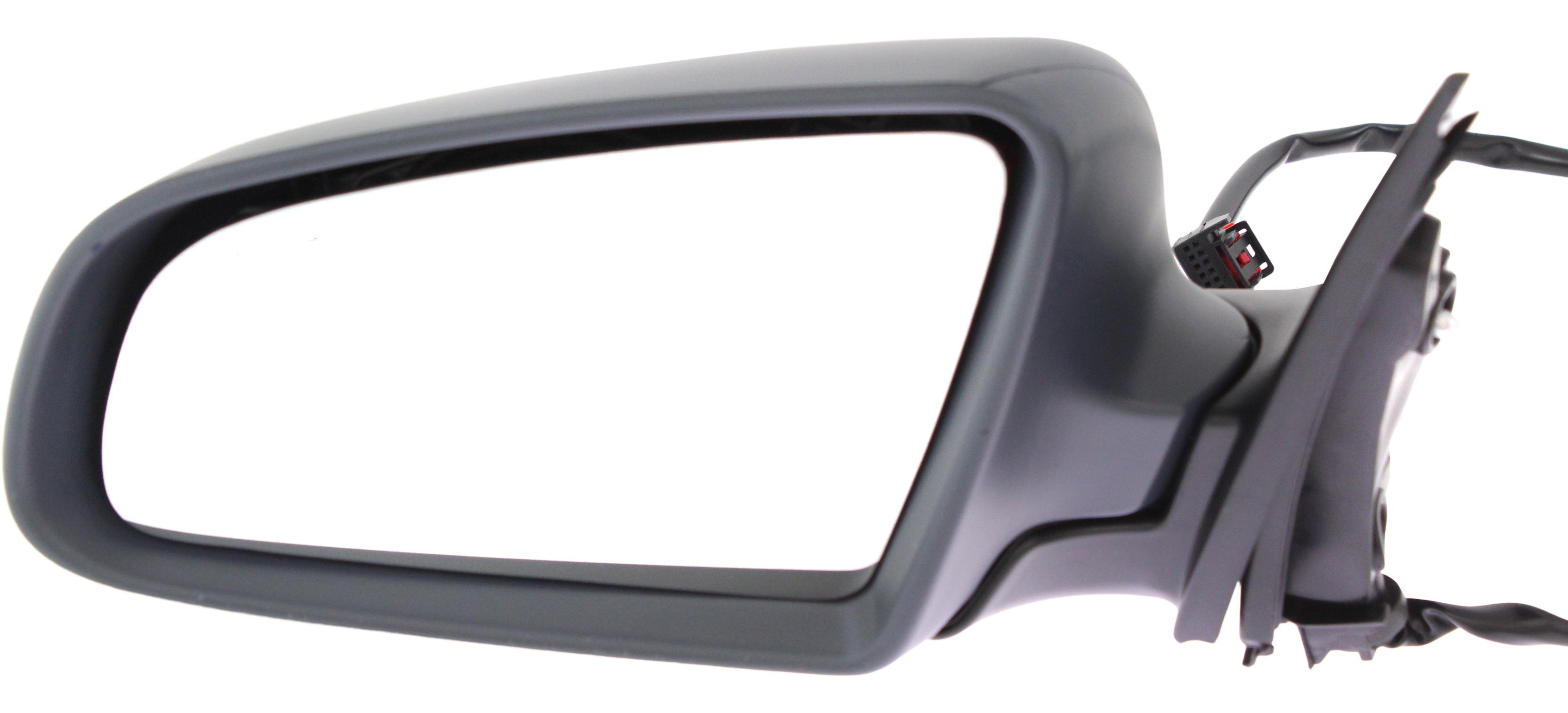 AM A6-05-08 S6-07-08 MIRROR LH Power Manual Folding Heated Textured w Puddle Light SKU AU29EL Partslink AU1320132 OEM 4F1858531M01C PFM