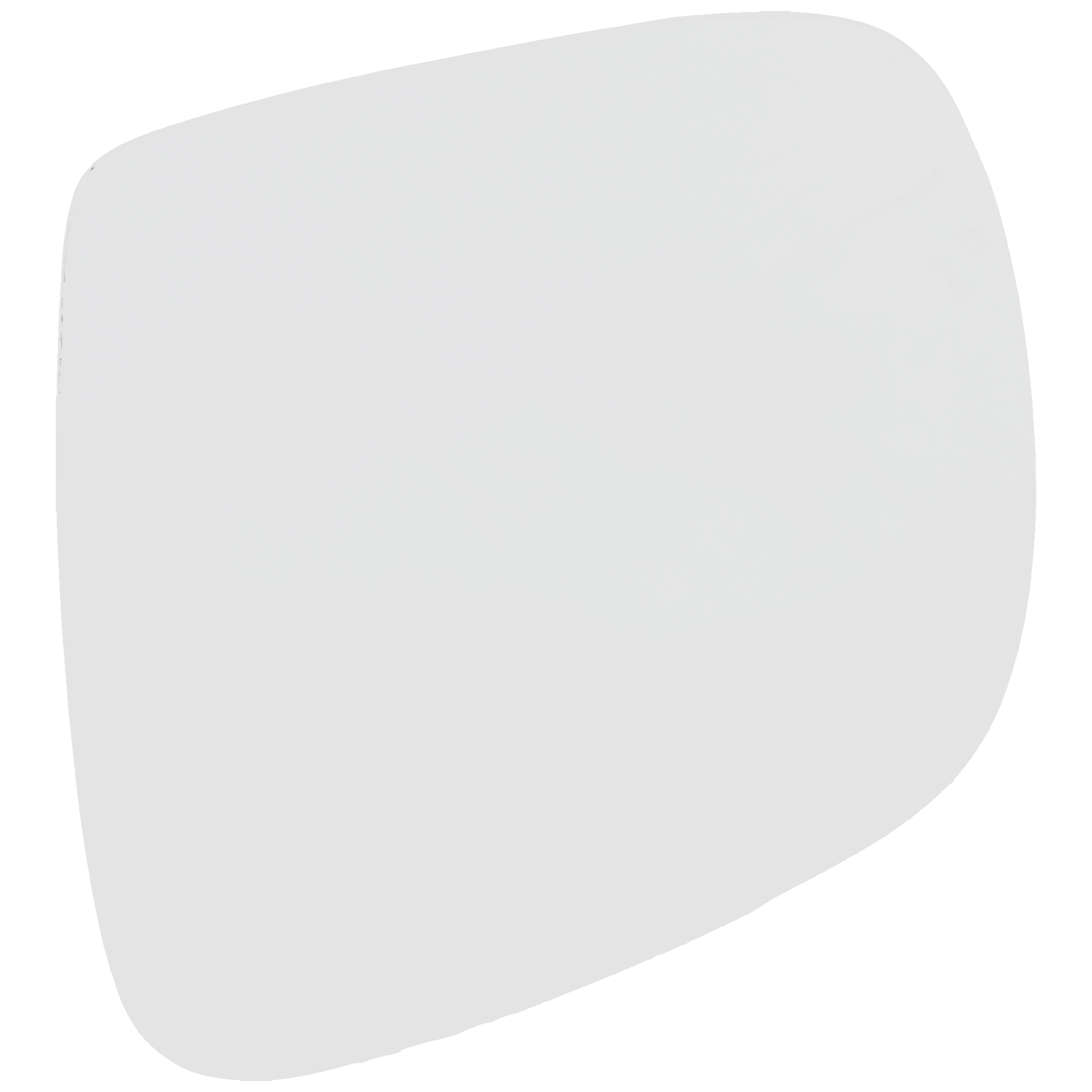 AM Q5 SQ5-09-17 MIRROR GLASS RH Heated w Backing Plate No Auto dimming SKU AU36GR Partslink AU1325103 OEM 8R0857536H
