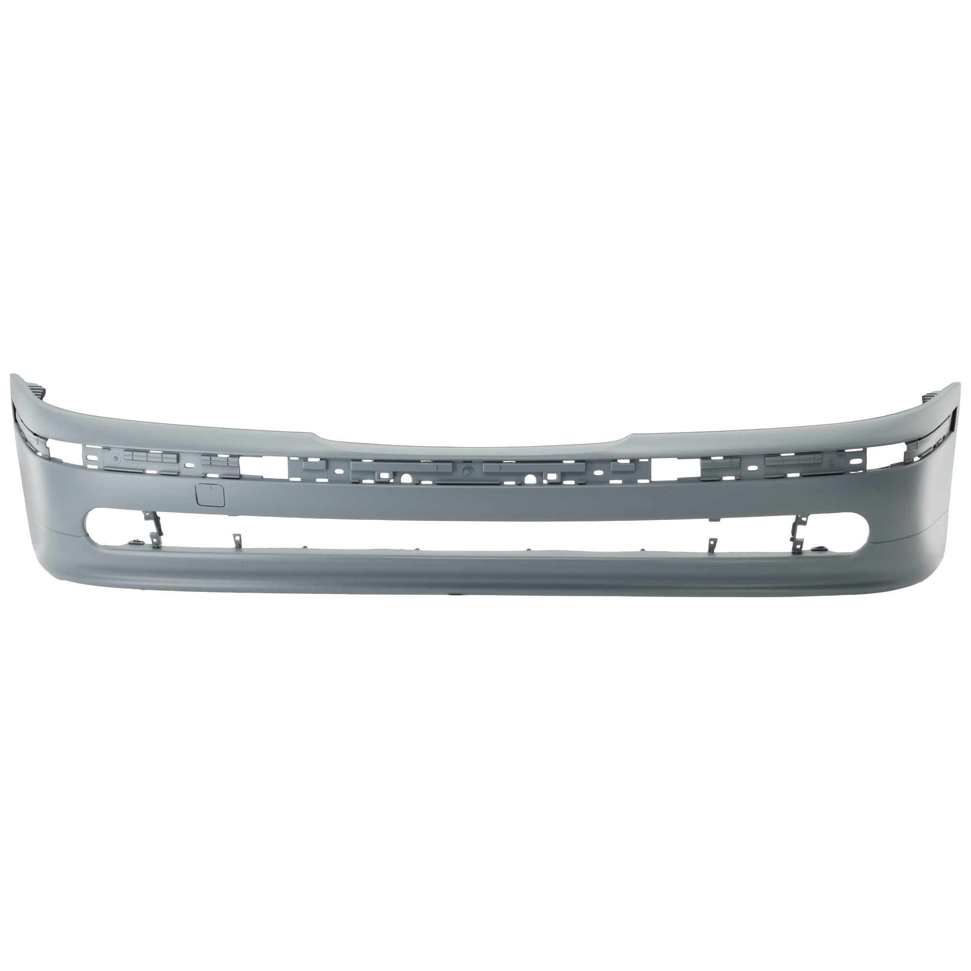 AM 5 SERIES 01-03 FRONT BUMPER COVER Primed w o HLW Holes w Molding Holes 525i 530i 540i Models SKU B010302P Partslink BM1000132 OEM 51117005950