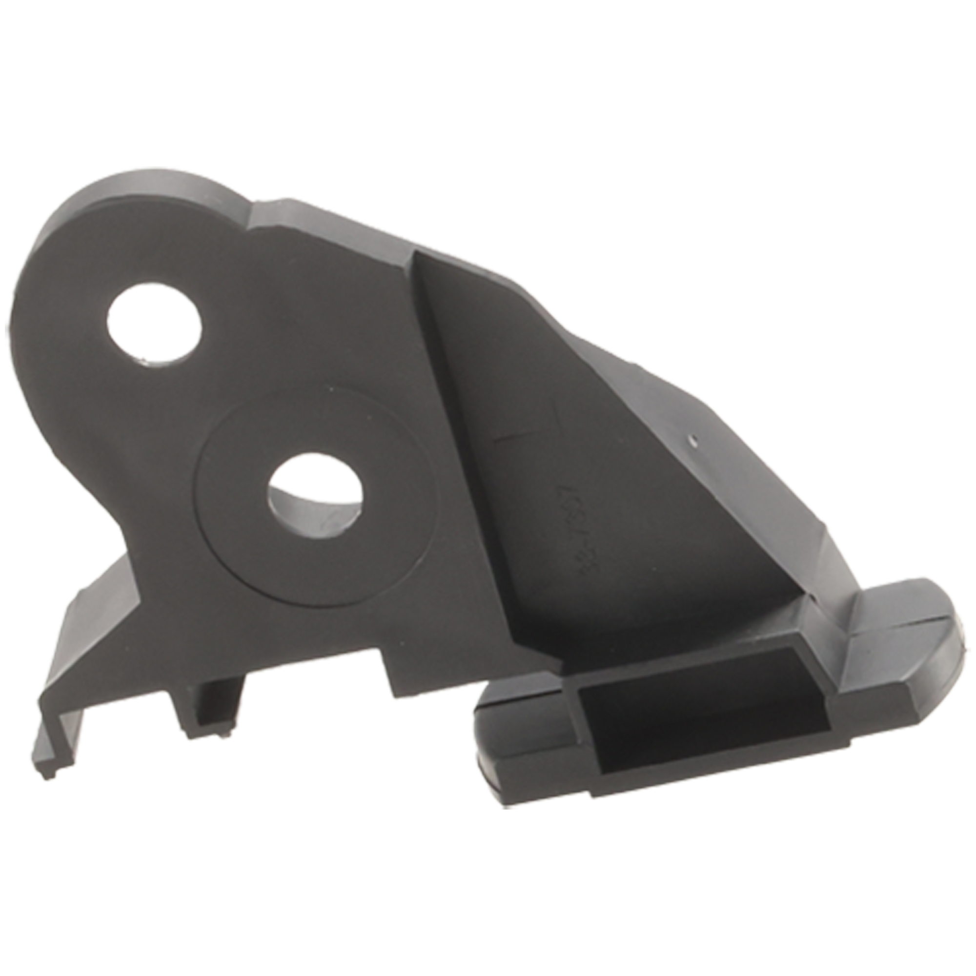 AM 3 SERIES 02-05 FRONT BUMPER BRACKET LH Support Guide w Sport Pkg. Sedan Wagon Plastic SKU B013104 Partslink BM1066106 OEM 51117895415
