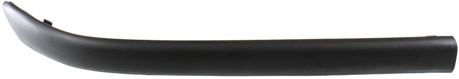 AM 3 SERIES 99-06 FRONT BUMPER MOLDING RH Bumper Strip Plastic Black Sedan Wagon SKU B016101 Partslink BM1047122 OEM 51118195290