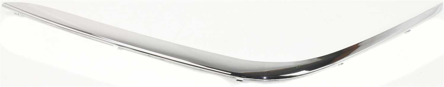 AM 7 SERIES 95-01 FRONT BUMPER MOLDING LH Outer Cover Chrome Plastic w o Head lamp Washers SKU B016114 Partslink BM1046103 OEM 51118125437