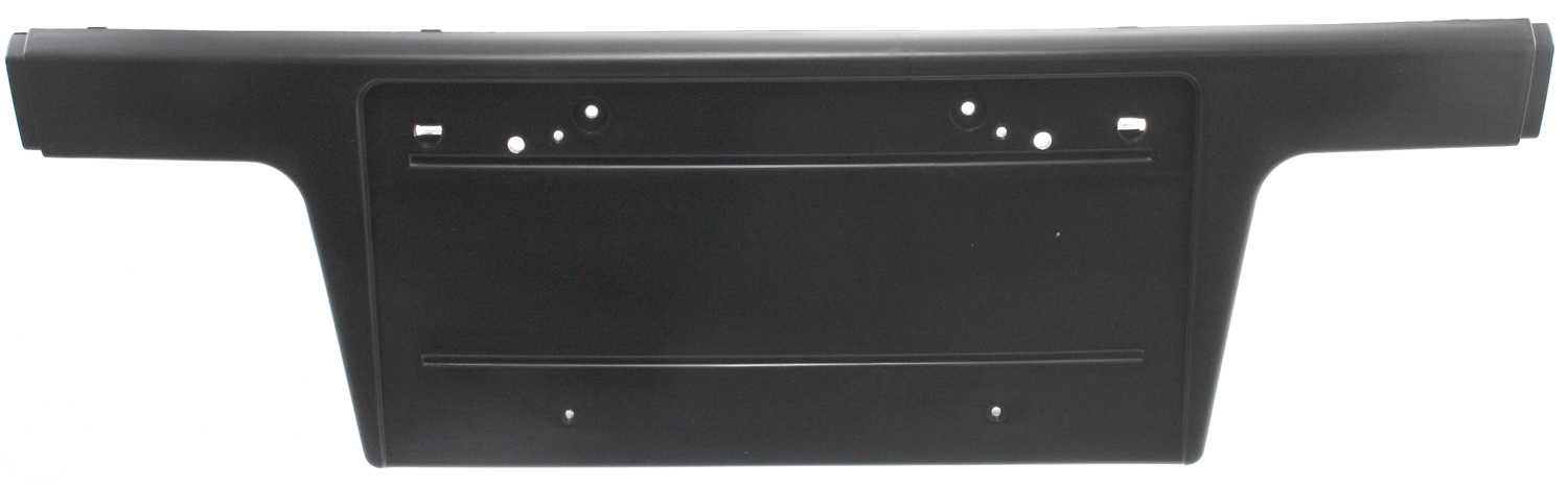 AM 7 SERIES 95-01 FRONT LICENSE PLATE BRACKET Holder Black SKU B017306 Partslink BM1068102 OEM 51118150488