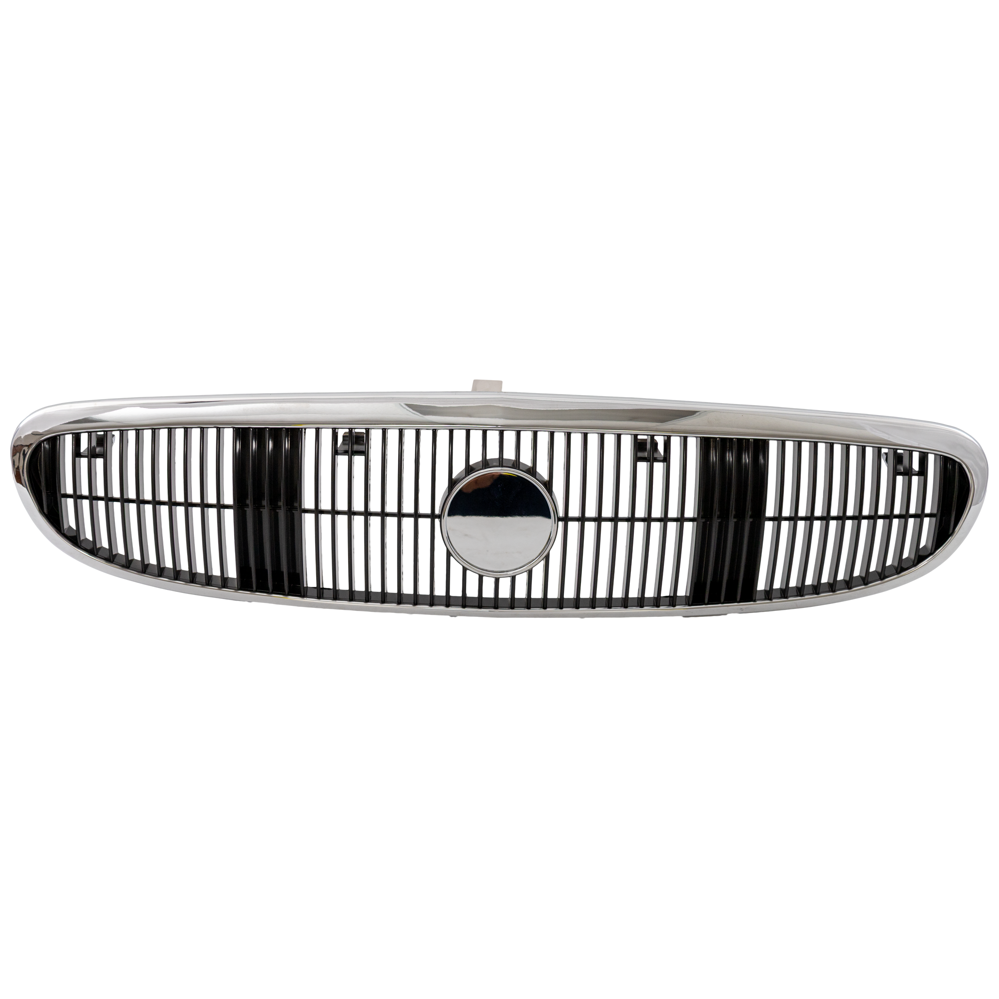 AM CENTURY 03-05 GRILLE Plastic Chrome Shell Painted Silver Black Insert SKU B070105 Partslink GM1200496 OEM 10334271