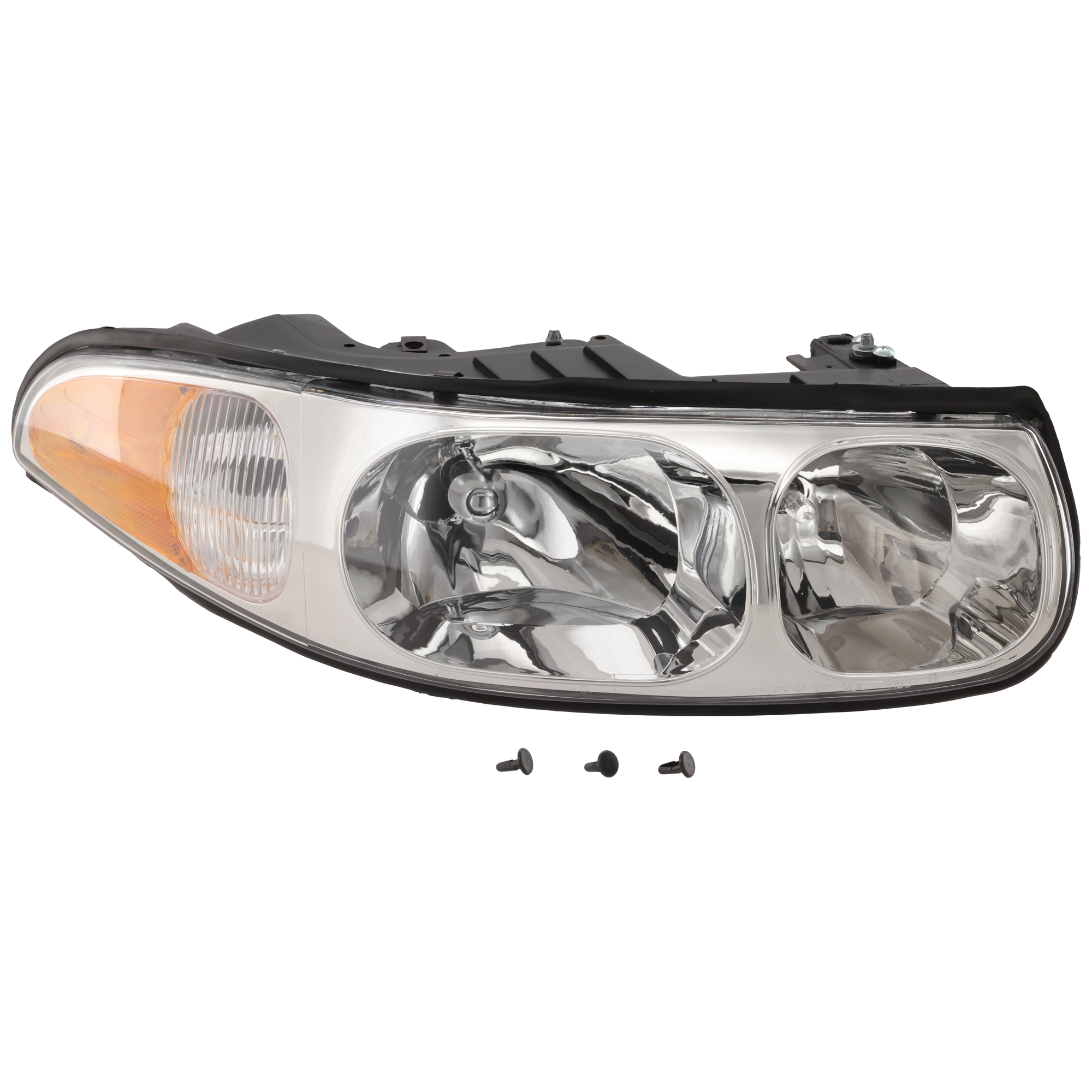 AM LESABRE 00-05 HEAD LAMP RH Assembly Halogen Composite w Cornering Marker Lamp FWD Limited Model SKU B100101 Partslink GM2503210 OEM 25769598 PFM