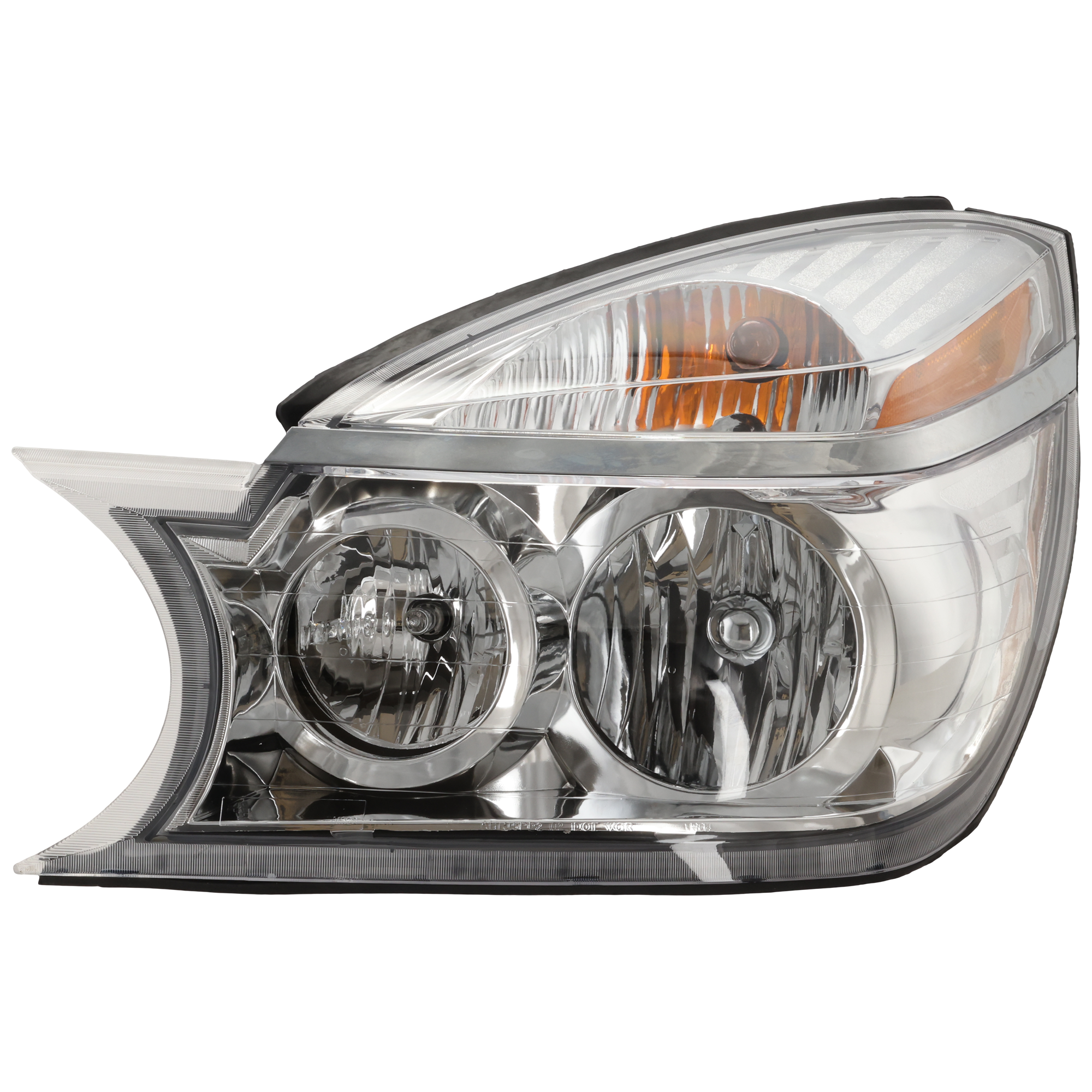 AM RENDEZVOUS 04-07 HEAD LAMP LH Assembly Halogen SKU B100114 Partslink GM2502245 OEM 10342801