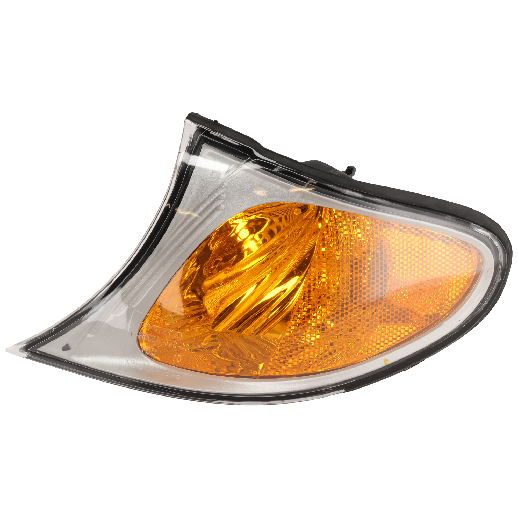 AM 3 SERIES 02-05 CORNER LAMP LH Assembly Halogen Sedan Wagon Titanium Surround Trim SKU B104104 Partslink BM2520110 OEM 63136915383