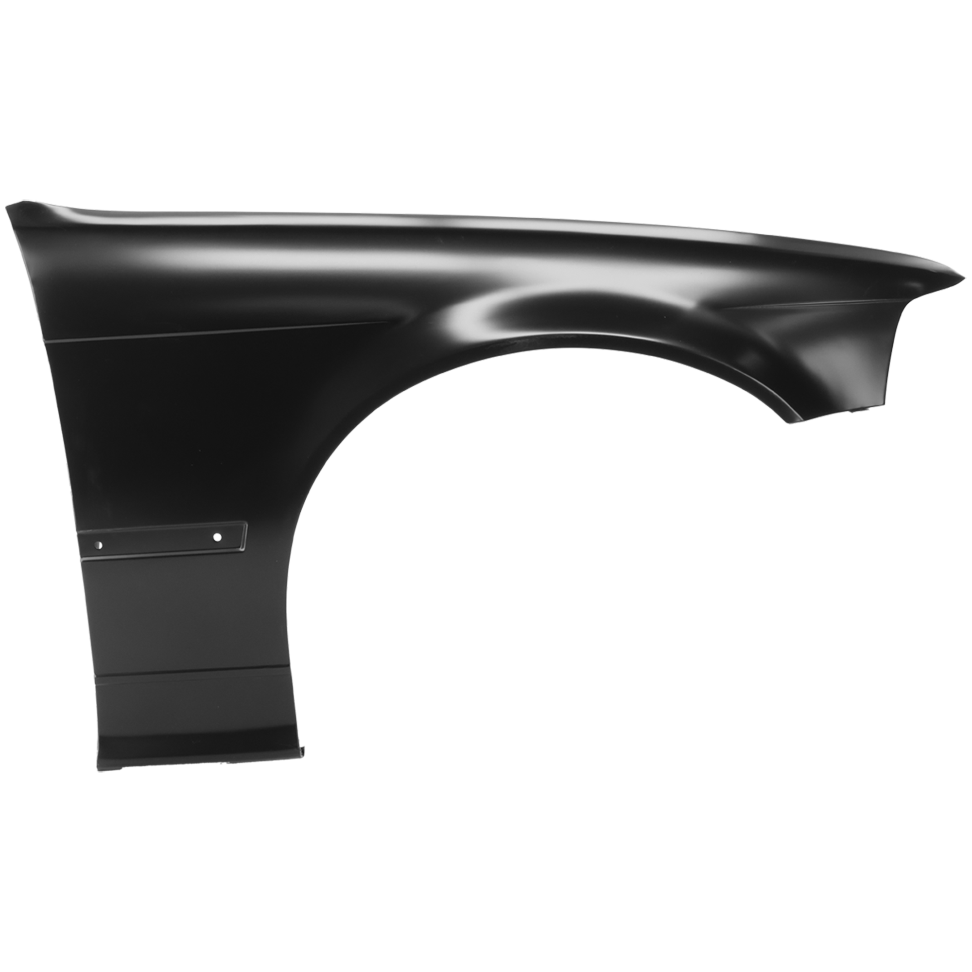 AM 3 SERIES 92-96 FRONT FENDER RH Primed Sedan w o Side Repeater Lamps SKU B161 Partslink BM1241108 OEM 41358122430
