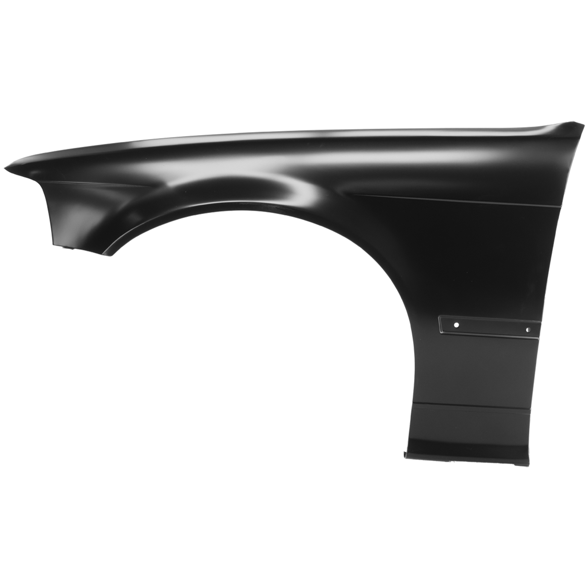 AM 3 SERIES 92-96 FRONT FENDER LH Primed Sedan w o Side Repeater Lamps SKU B162 Partslink BM1240108 OEM 41358122429