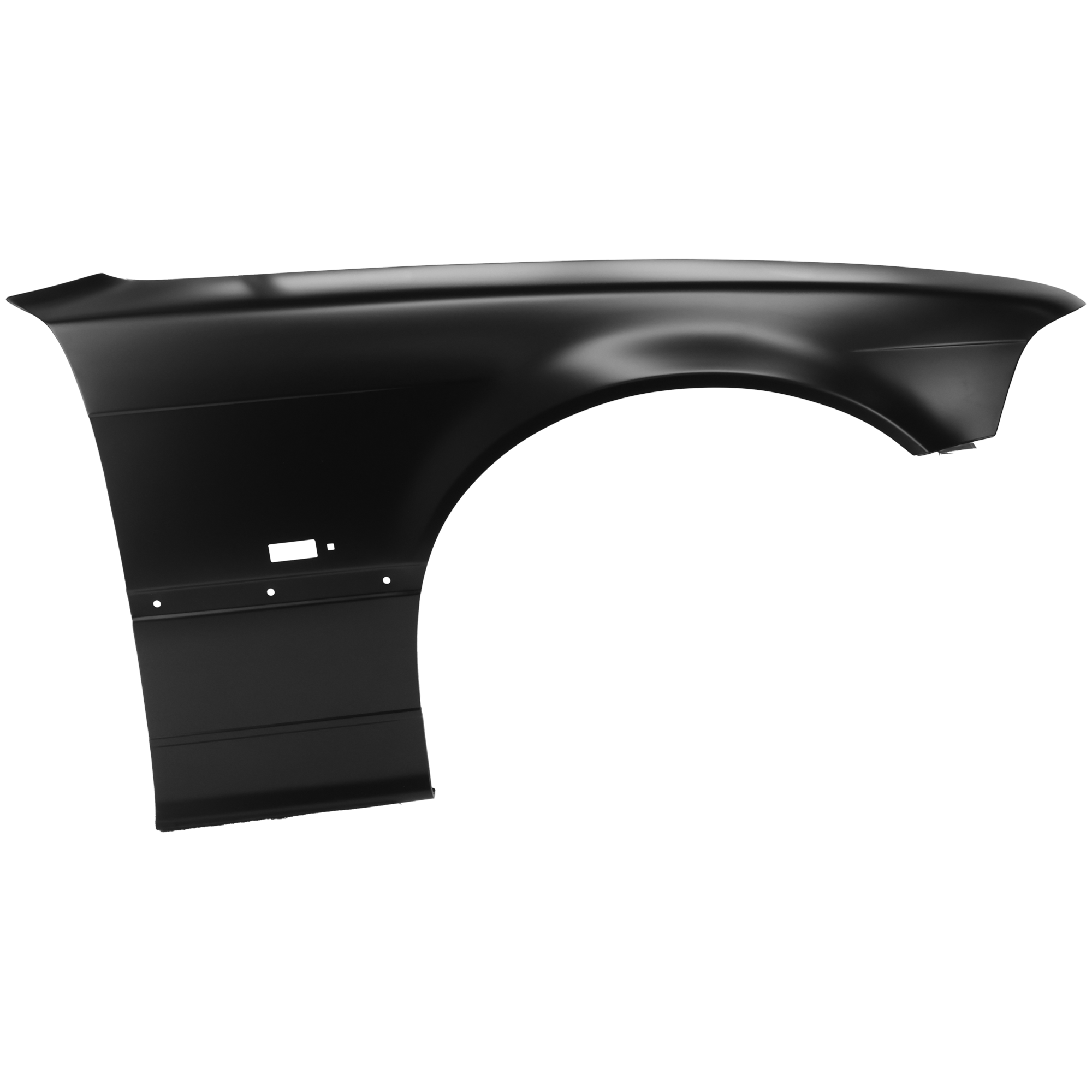 AM 3 SERIES 92-96 FRONT FENDER RH Primed Convertible Coupe 2 Door w Side Repeater Lamps SKU B198 Partslink BM1241119 OEM 41358122236