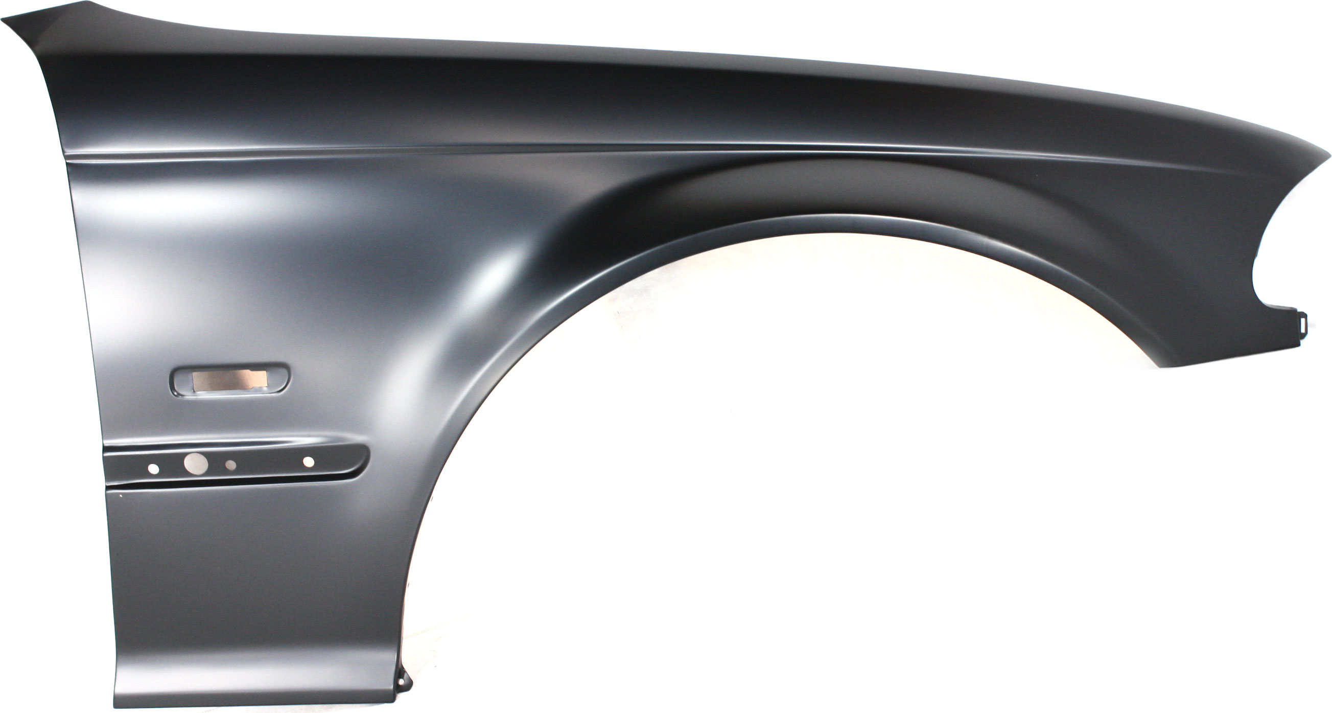 AM 3 SERIES 99-01 FRONT FENDER RH Primed Sedan Wagon SKU B216 Partslink BM1241122 OEM 41358240406