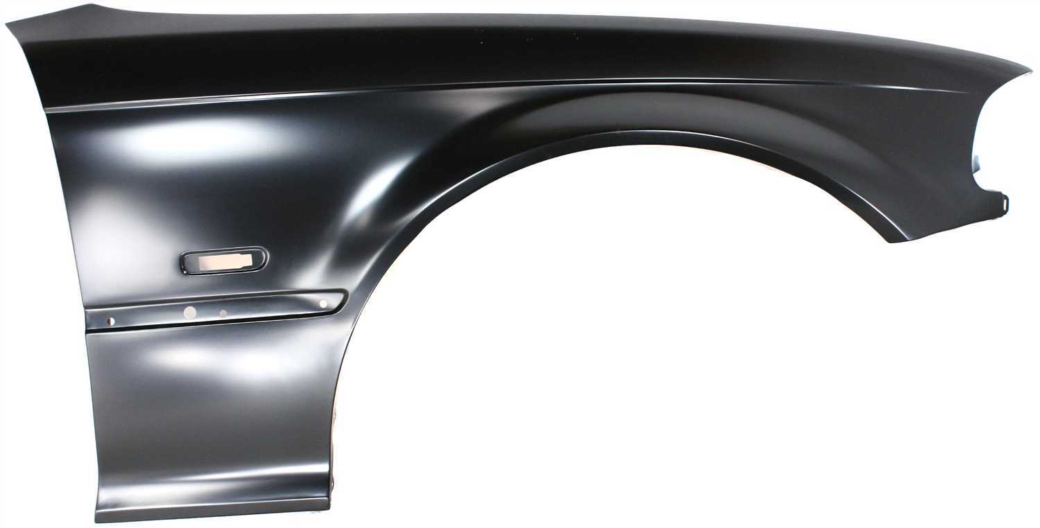 AM 3 SERIES 00-02 FRONT FENDER RH Primed Convertible Coupe SKU B220105 Partslink BM1241125 OEM 41358241440