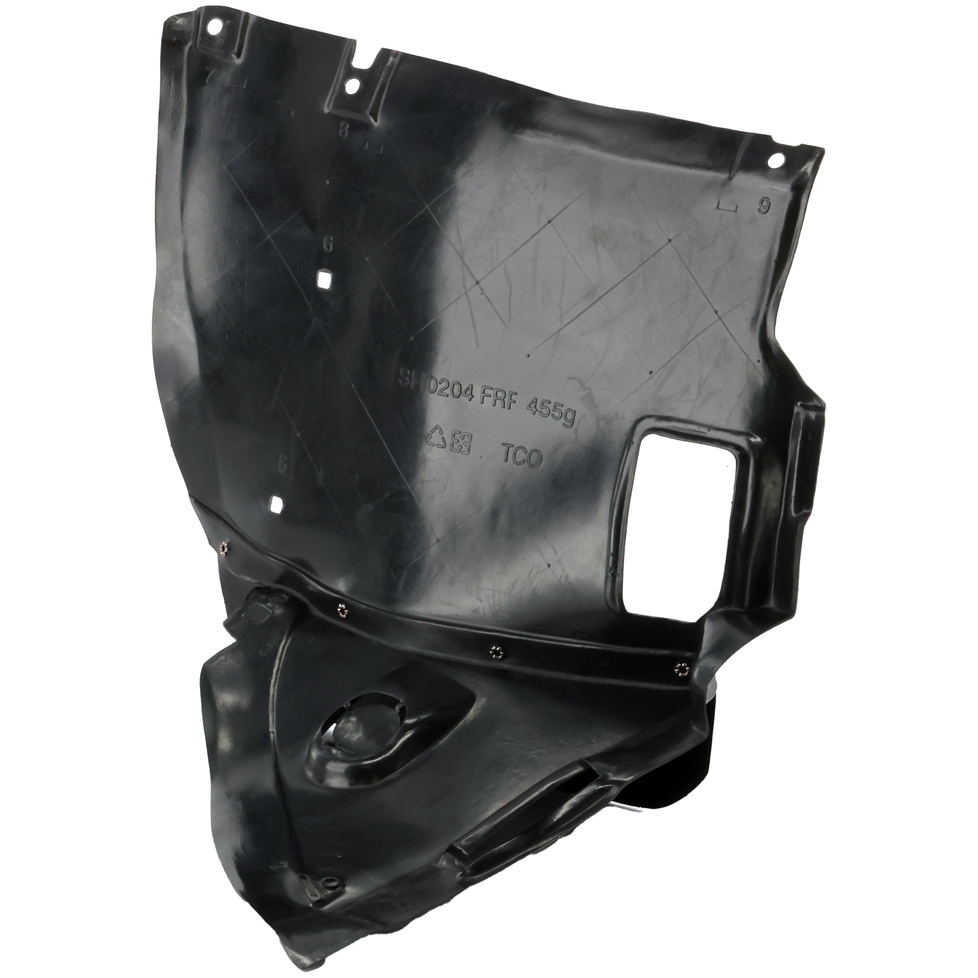 AM 3 SERIES 01-05 FRONT FENDER LINER RH Front Section AWD Sedan Wagon SKU B222135 Partslink BM1251109 OEM 51718265468