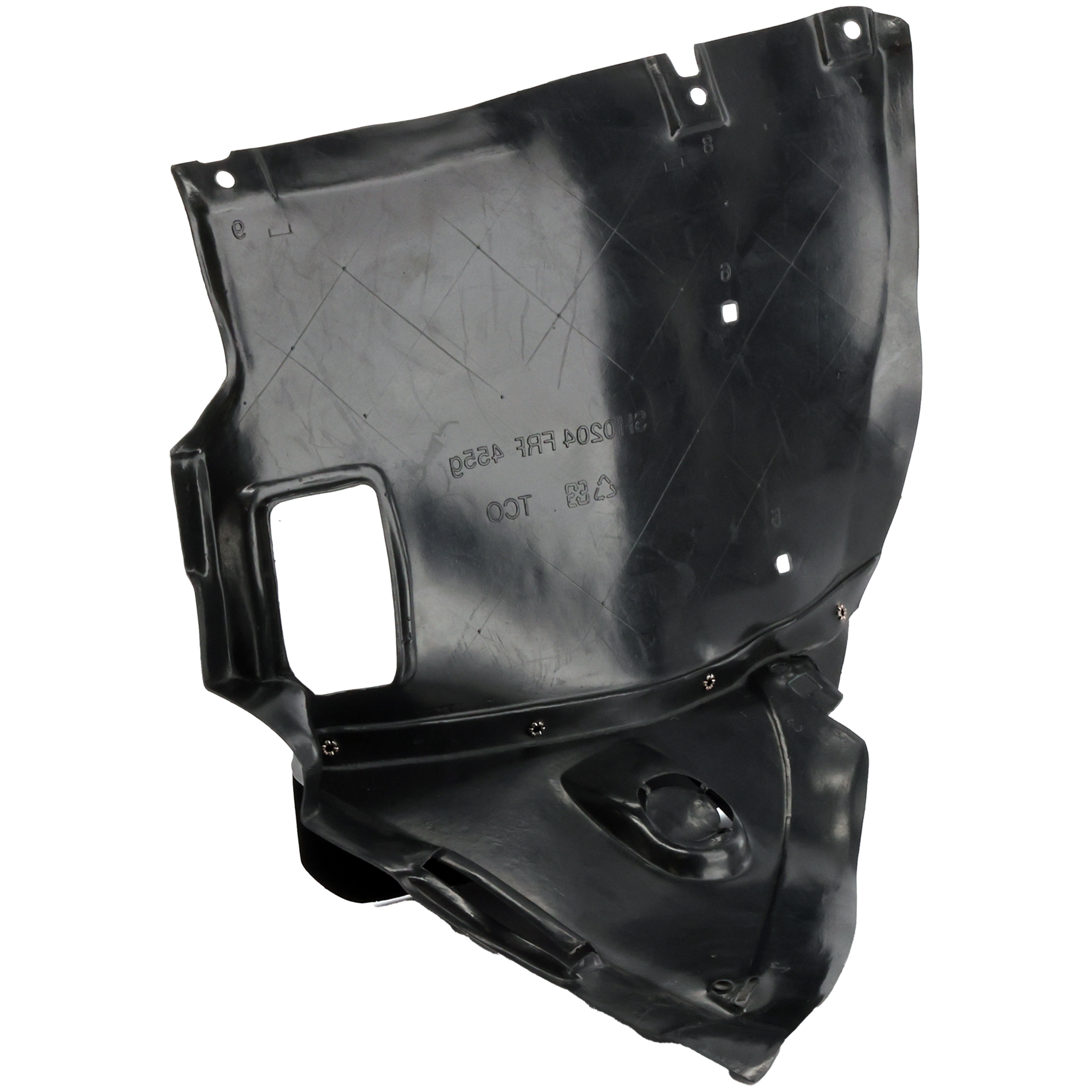 AM 3 SERIES 01-05 FRONT FENDER LINER LH Front Section AWD Sedan Wagon SKU B222136 Partslink BM1250109 OEM 51718265467