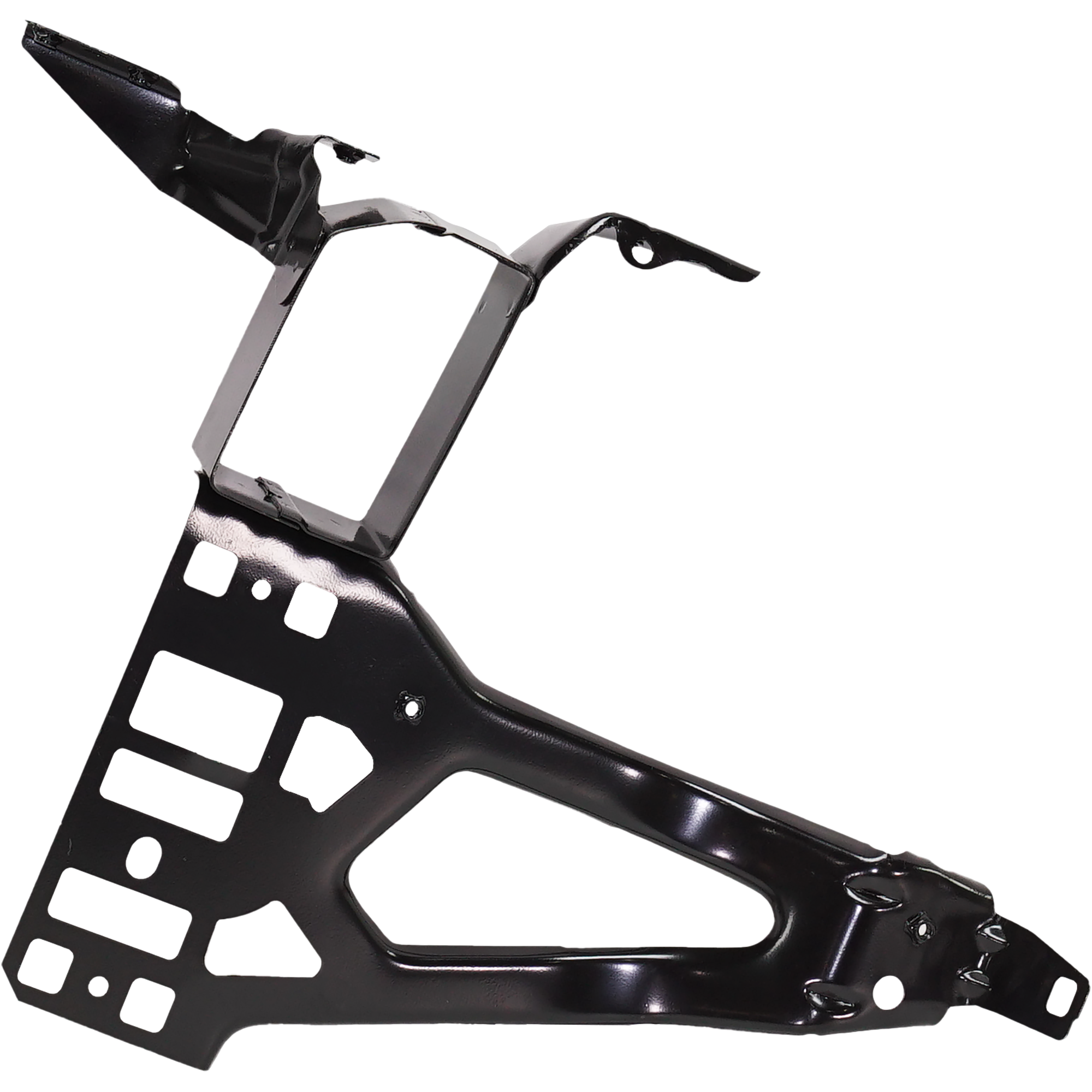 AM 5 SERIES 04-10 RADIATOR SUPPORT RH Side Panel Steel Sedan Wagon SKU B250501 Partslink BM1225118 OEM 51647163484