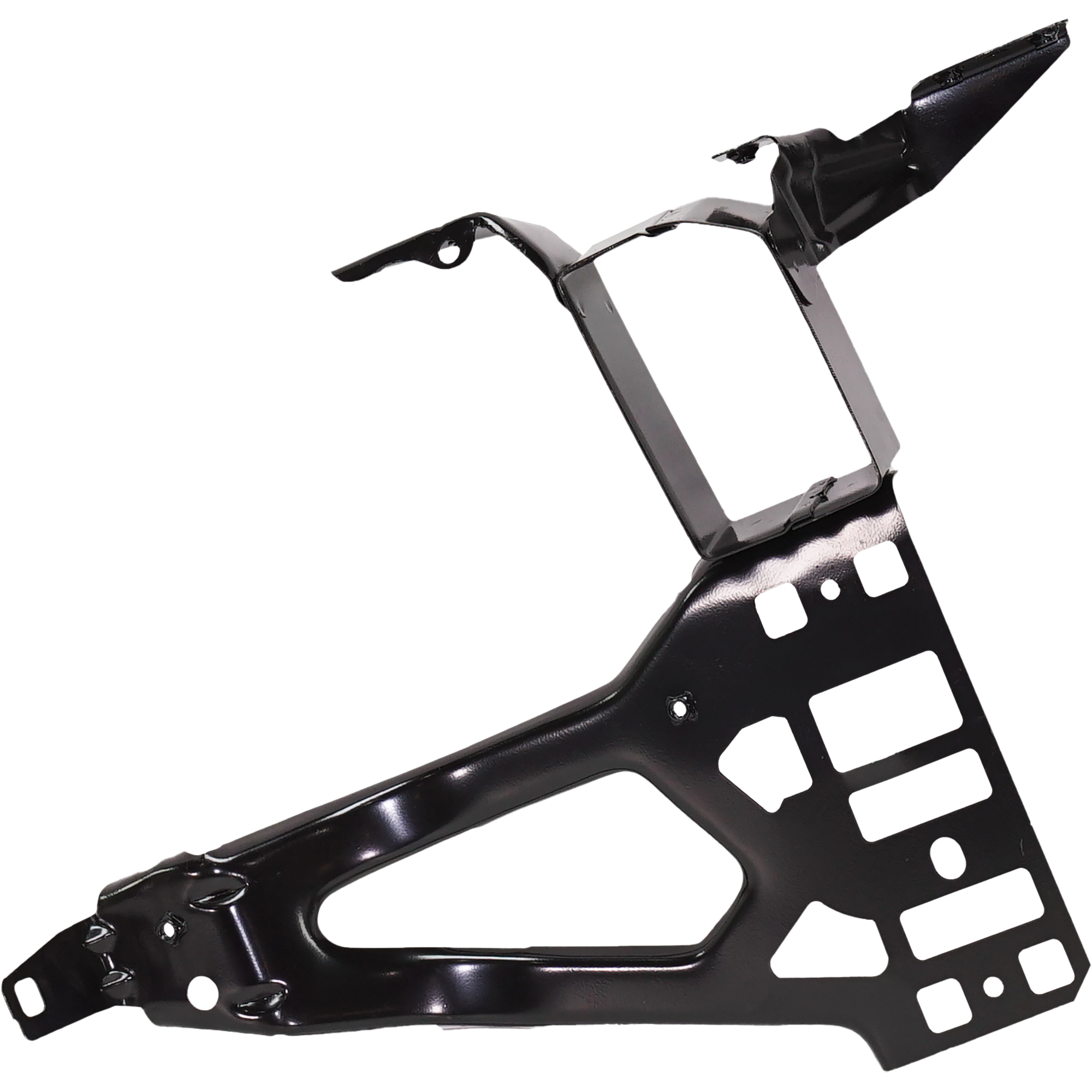 AM 5 SERIES 04-10 RADIATOR SUPPORT LH Side Panel Steel Sedan Wagon SKU B250502 Partslink BM1225117 OEM 51647163483