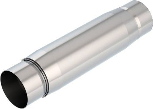 AM CrateMuffler Resonator Option 3.0in Center Center 3.5in Round X 10in SKU B25400939