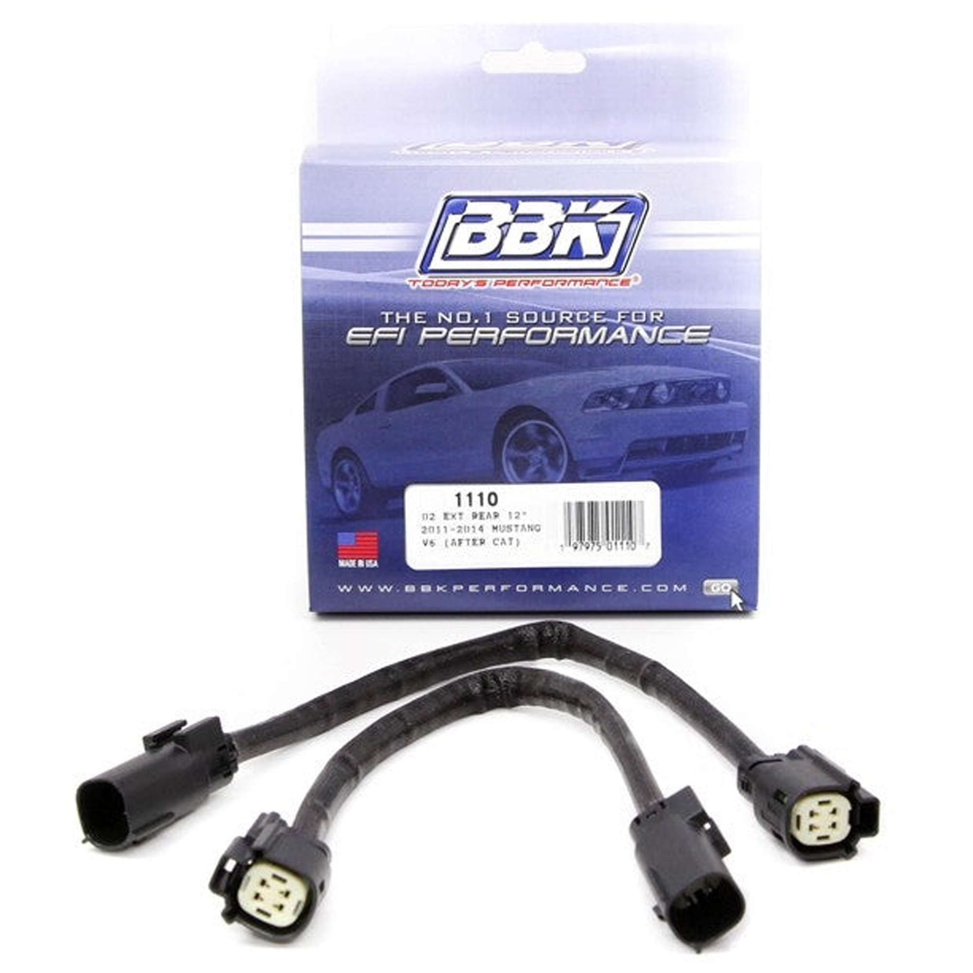 AM 2011-14 FORD MUSTANG GT 5.0L V6-3.7L REAR 24 O2 EXTENSIONS SKU B451110