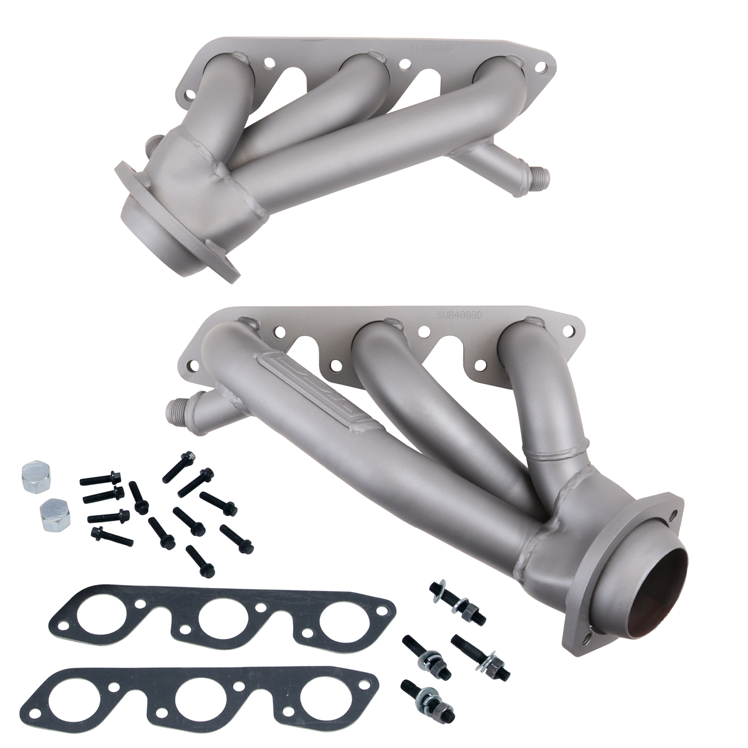 AM 99-04 FORD MUSTANG 3.8L V6-1-5-8� SHORTY TUNED LENGTH EXHAUST HEADERS CHROME EO# D 245-16 SKU B454008