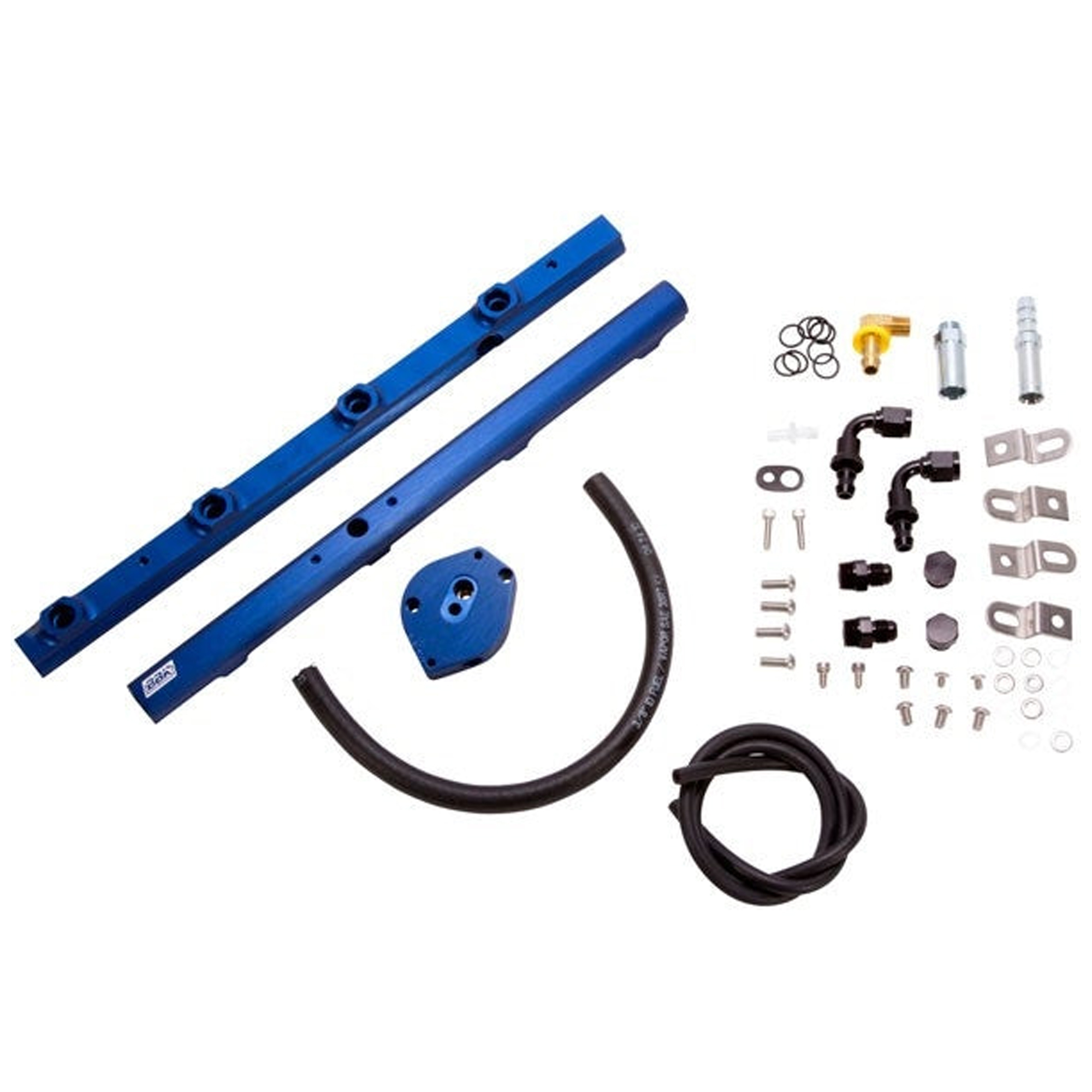 AM 96-98 FORD MUSTANG 4.6L GT HIGH FLOW BILLET ALUMINUM FUEL RAIL KIT SKU B455015