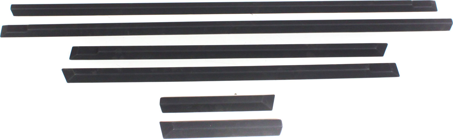 AM 3 SERIES 92-99 FRONT DOOR MOLDING RH AND LH Assembly Sedan E36 Set of 6 SKU B462001 OEM Performance