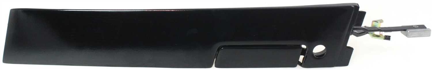 AM REGAL 88-96 EXTERIOR FRONT DOOR HANDLE RH Black Coupe SKU B462103 Partslink GM1311105 OEM 16627468