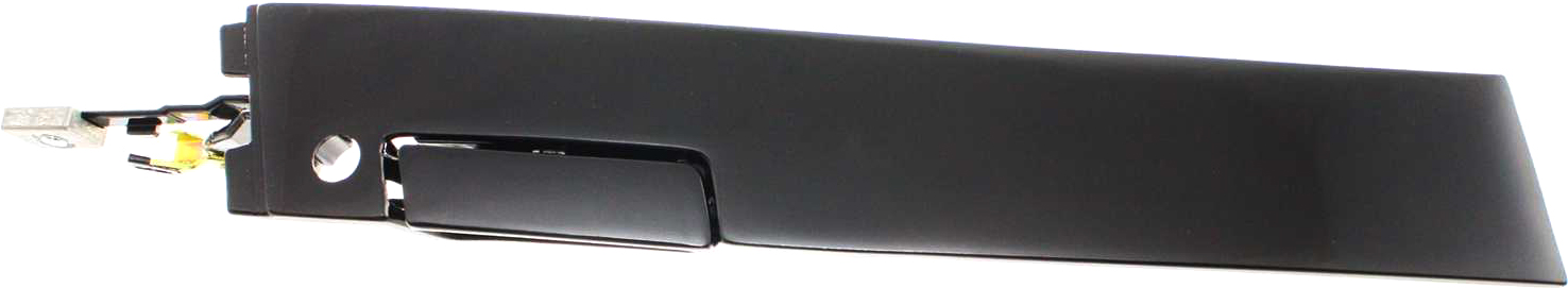 AM REGAL 88-96 EXTERIOR FRONT DOOR HANDLE LH Black Coupe SKU B462104 Partslink GM1310105 OEM 16627469
