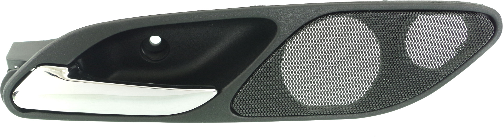 AM 3 SERIES 99-06 FRONT INTERIOR DOOR HANDLE LH Standard Sound System Chrome Black SKU B462138 Partslink BM1352105 OEM 51418222705