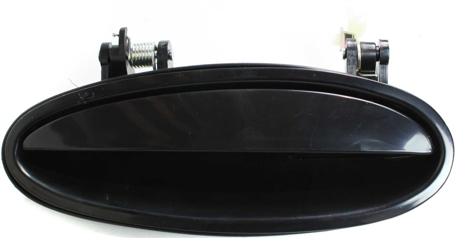 AM GRAND PRIX 97-08 REAR EXTERIOR DOOR HANDLE LH Smooth Black SKU B491302 Partslink GM1520107 OEM 10439378