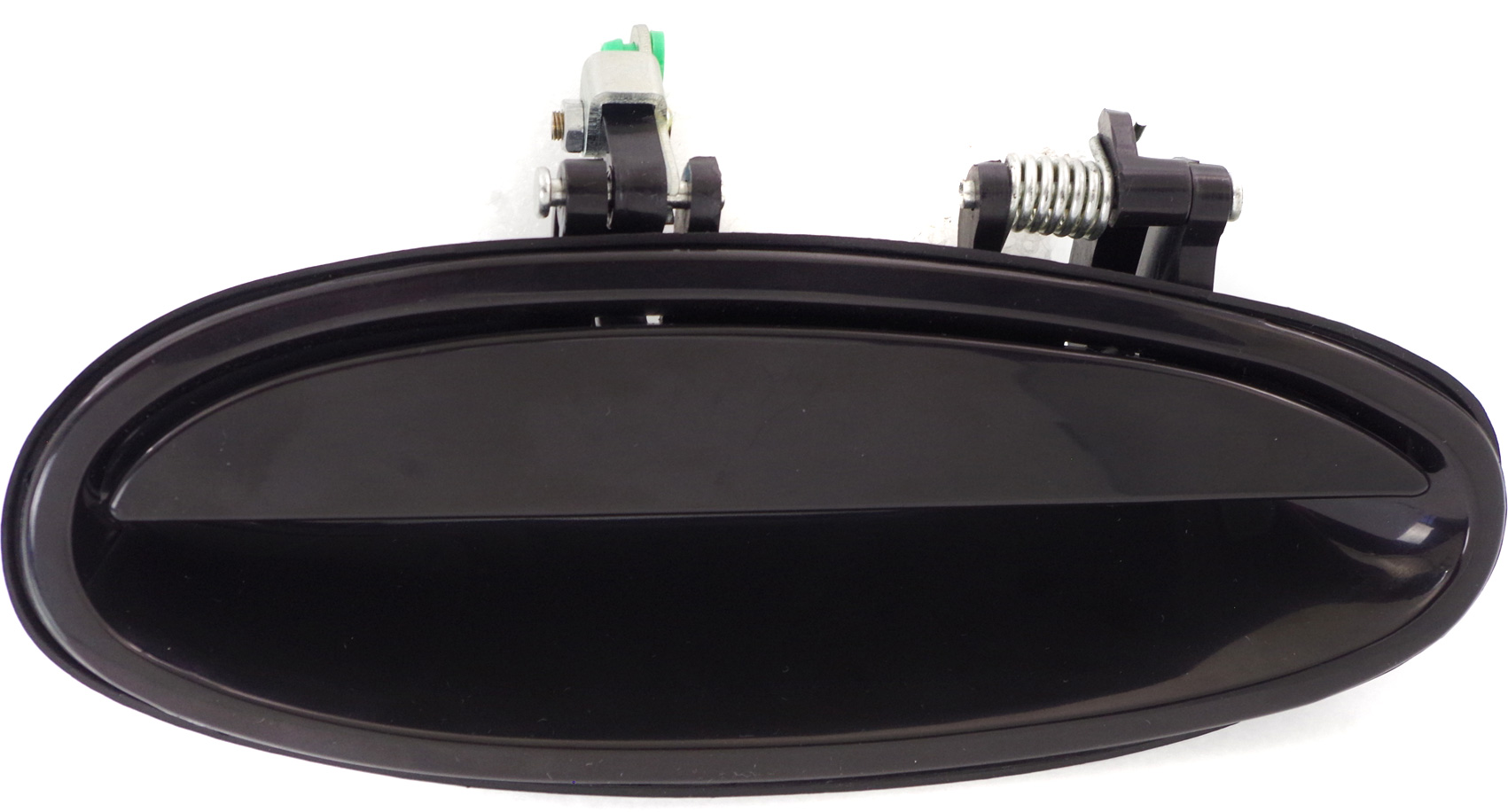 AM BONNEVILLE LESABRE 00-05 REAR EXTERIOR DOOR HANDLE RH Smooth Black Plastic SKU B491307 Partslink GM1521112 OEM 25698991