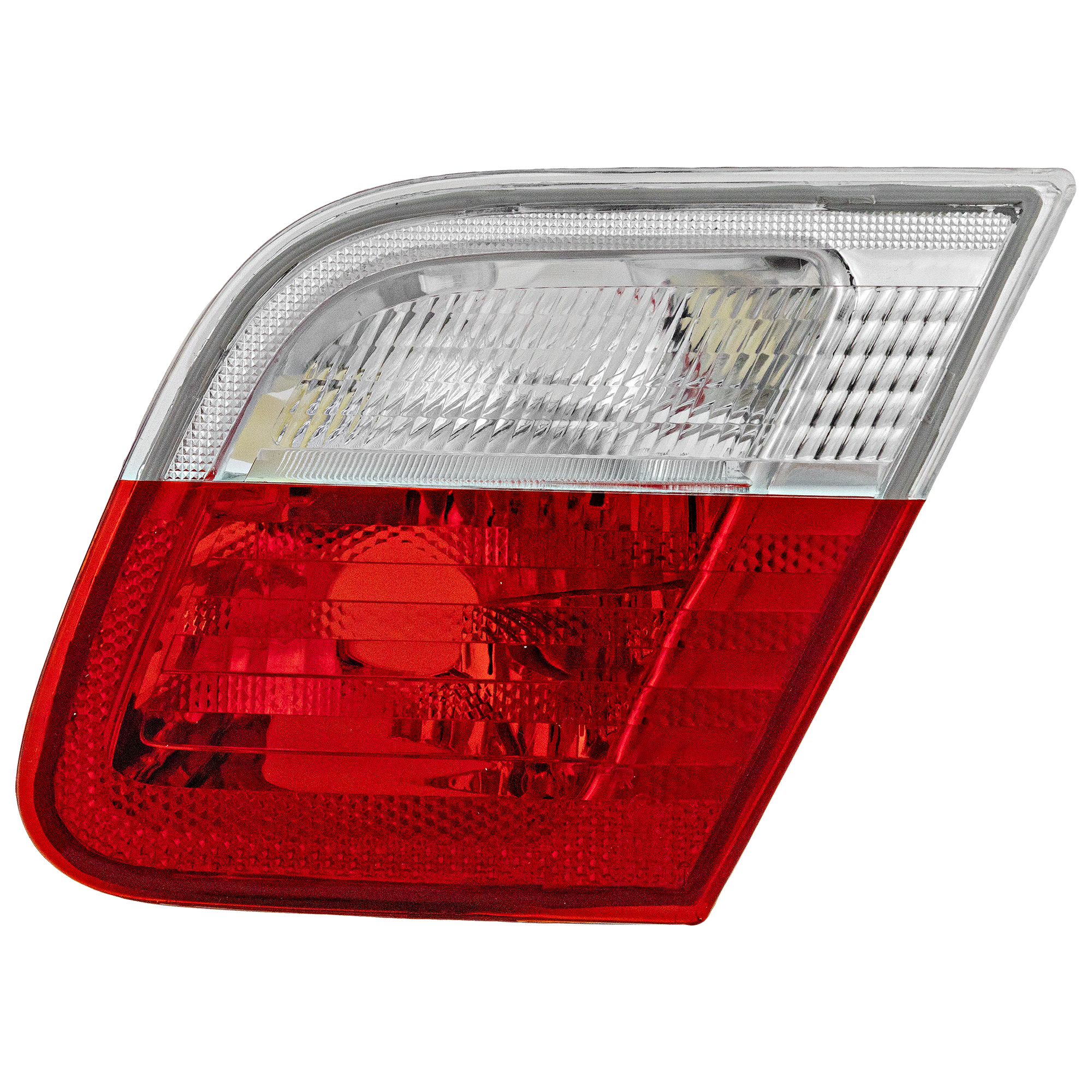 AM 3 SERIES 99-03 TAIL LAMP RH Inner Lens and Housing Halogen Clear and Red Lens Convertible Coupe To 3-03 SKU B730101 Partslink BM2883102 OEM 63218364728