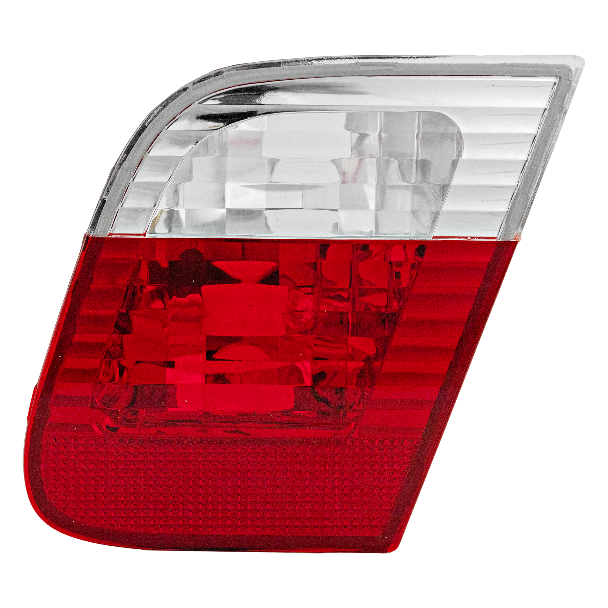 AM 3 SERIES 02-05 TAIL LAMP RH Inner Lens and Housing Clear and Red Lens Sedan SKU B730109 Partslink BM2883104 OEM 63216910538