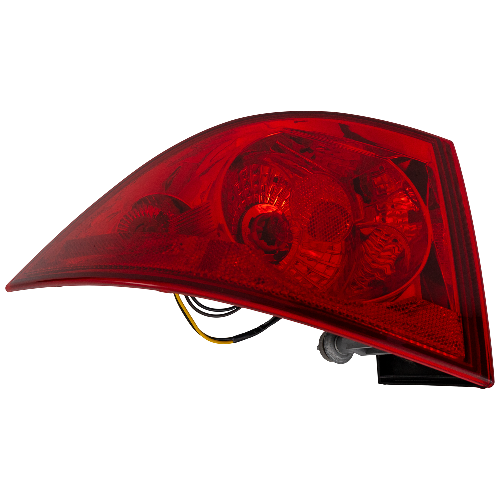 AM LUCERNE 06-11 TAIL LAMP LH Outer Assembly CAPA SKU B730130Q Partslink GM2818177C OEM 25927355