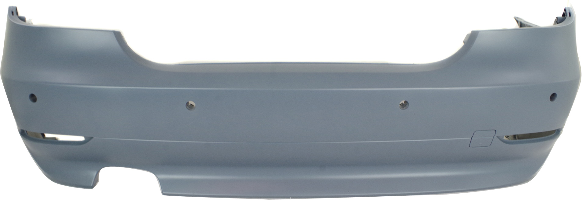 AM 5 SERIES 04-07 REAR BUMPER COVER Primed w o M Pkg Sedan w PDC Sensor Holes SKU B760108P Partslink BM1100139 OEM 51127077940