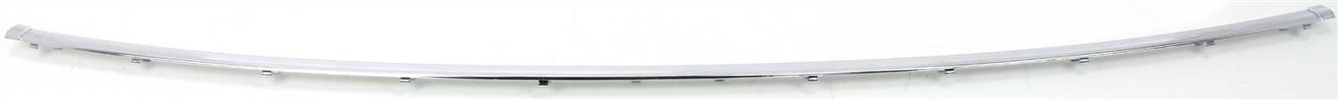 AM 7 SERIES 95-01 REAR BUMPER MOLDING Center Strip Chrome Plastic SKU B763502 Partslink BM1144105 OEM 51128125435