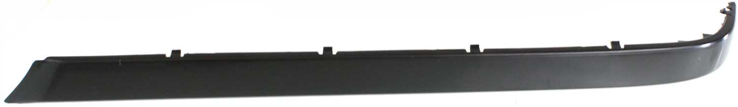 AM 7 SERIES 95-01 REAR BUMPER MOLDING RH Outer Impact Strip Black w o Park Distance Contro SKU B763715 Partslink BM1159108 OEM 51128125412