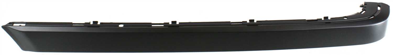 AM 7 SERIES 95-01 REAR BUMPER MOLDING LH Outer Impact Strip Black w o Park Distance Contro SKU B763716 Partslink BM1158108 OEM 51128125411